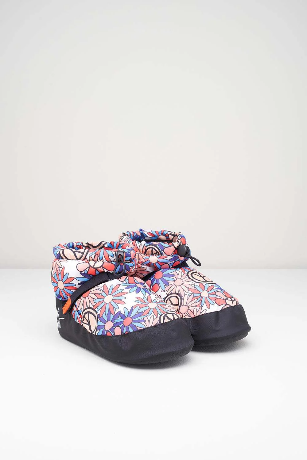 Adult Hippie Print Ankle Warm Up Booties - Image 2