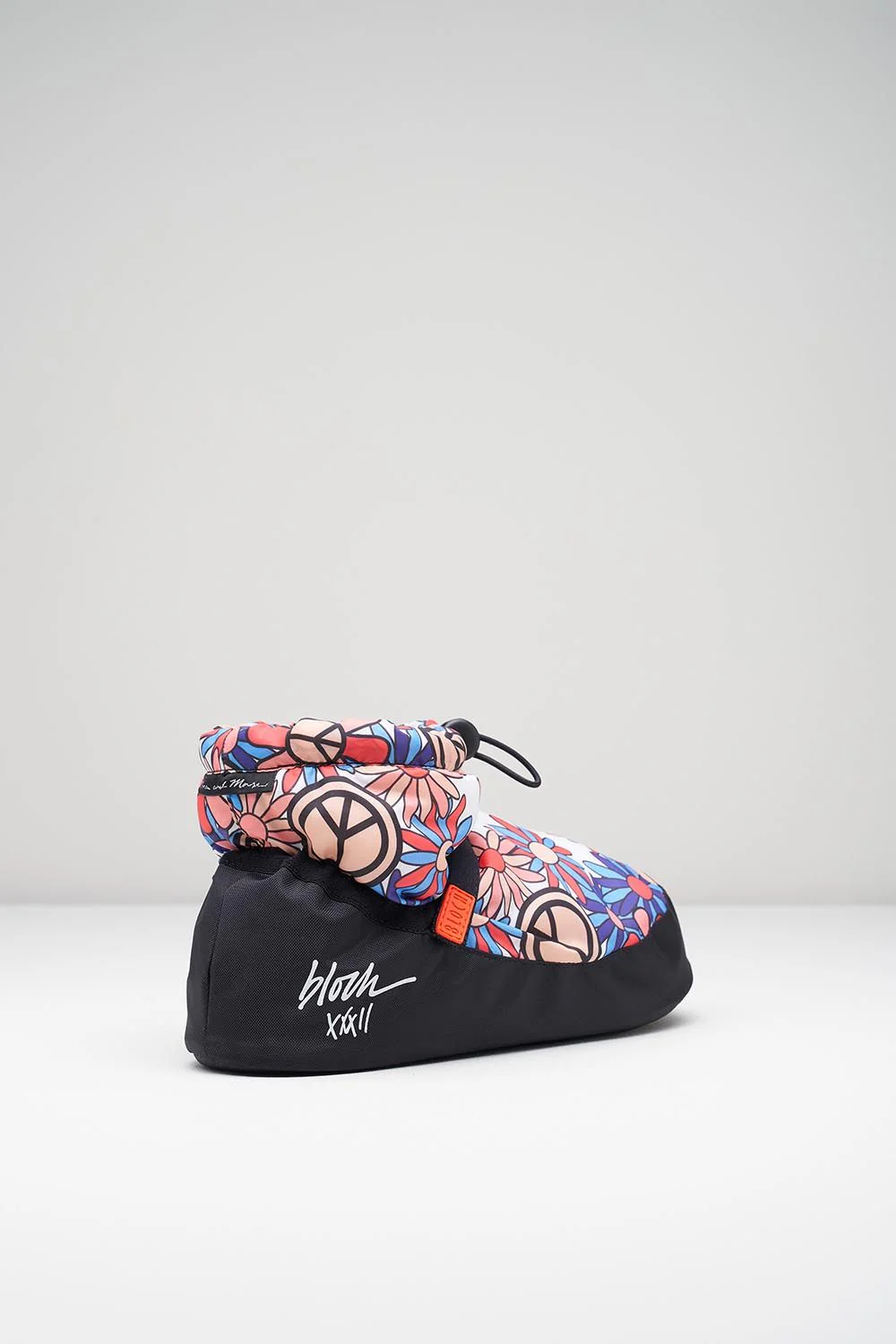 Adult Hippie Print Ankle Warm Up Booties - Image 4