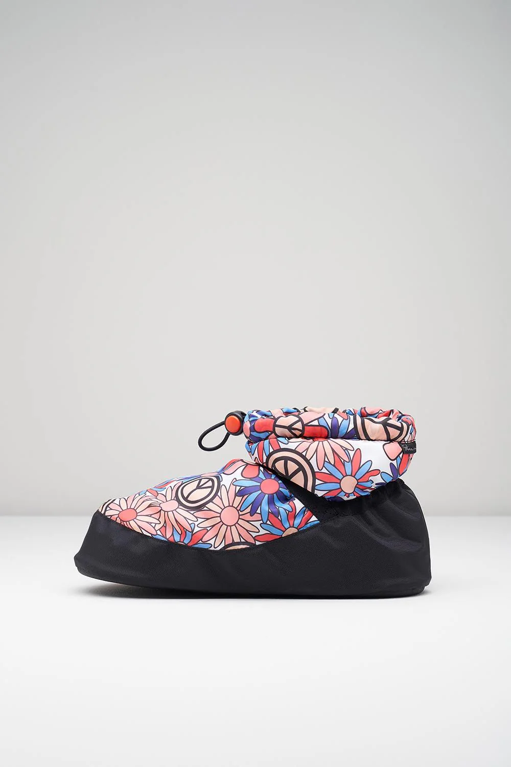 Adult Hippie Print Ankle Warm Up Booties - Image 5