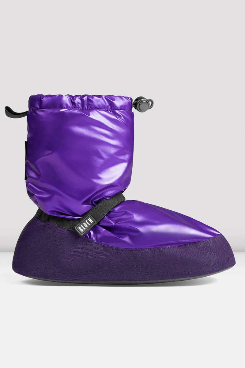 Adult Metallic Warm Up Booties
