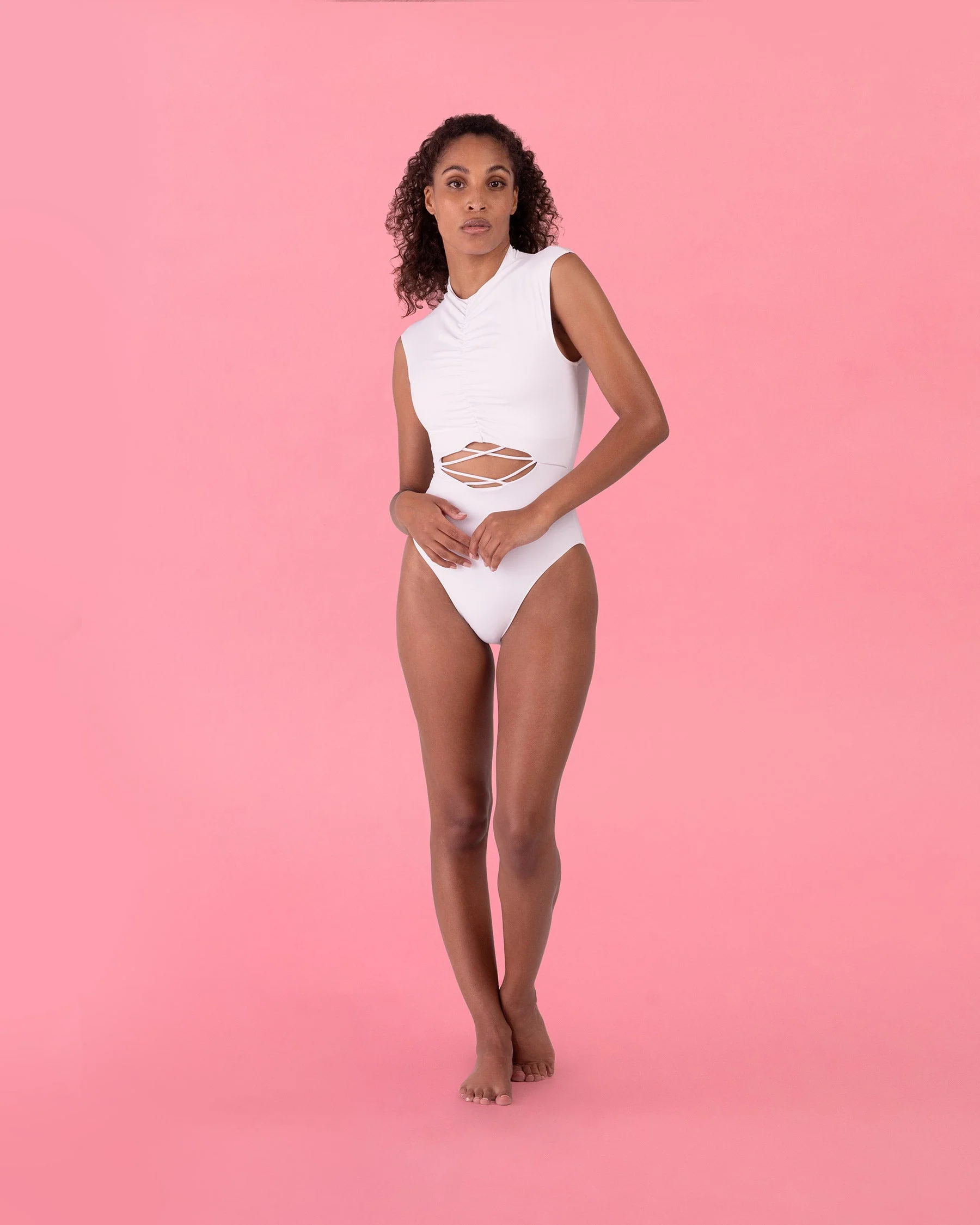 Bloch Play Multi Cut Bodysuit - Image 3