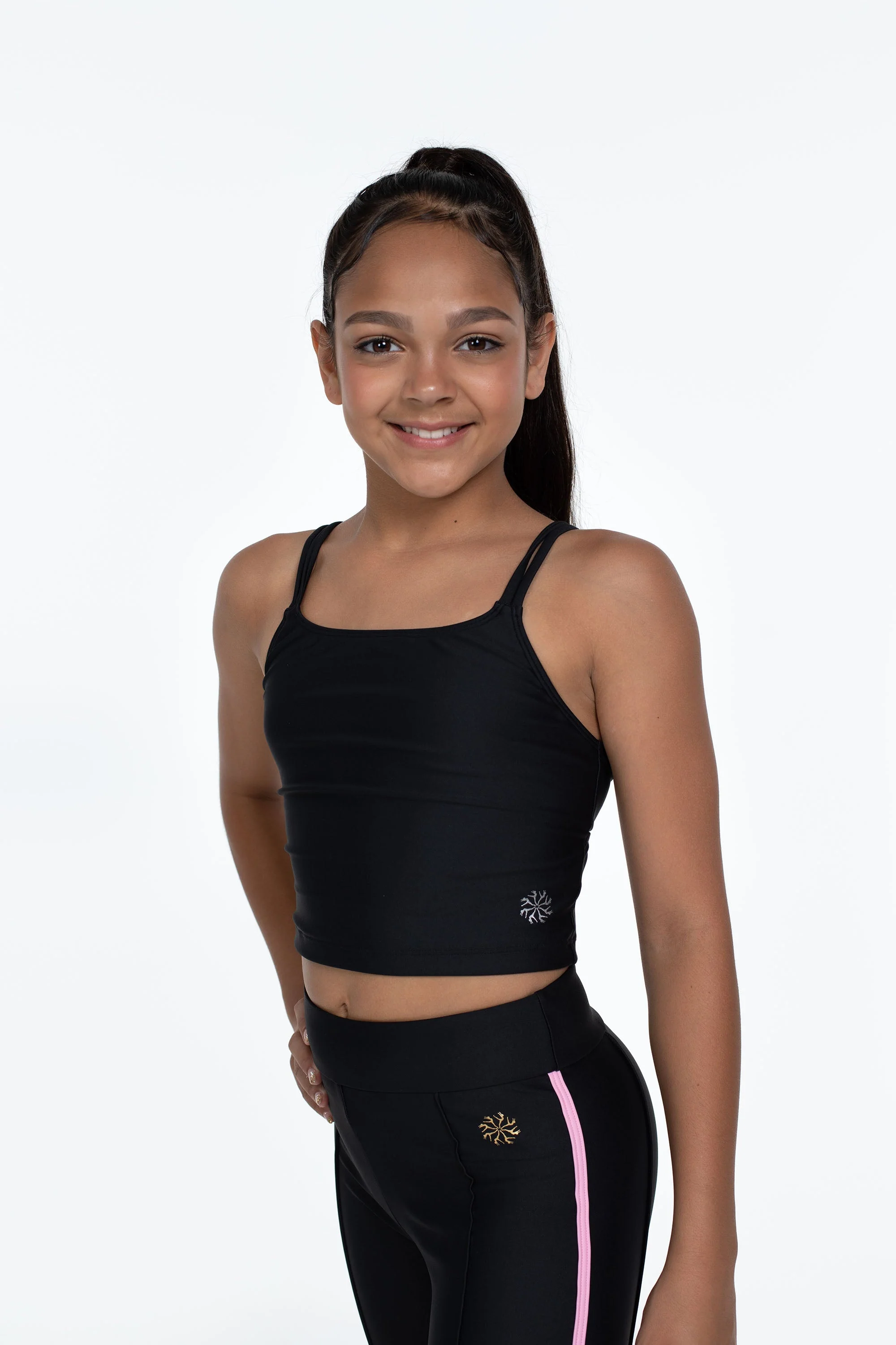 Bloch X Flo Active Lori Mesh Twist Back Top - Image 2