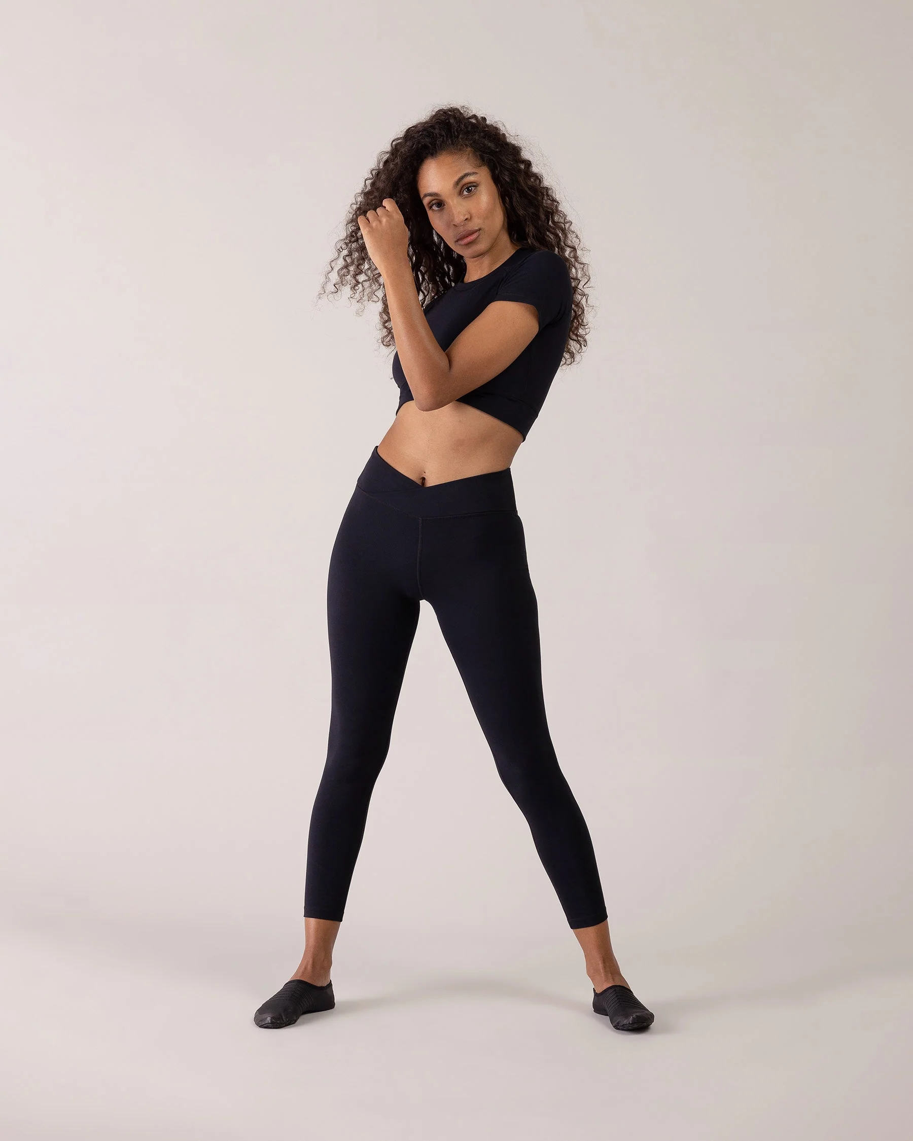 BLOCHeverhold 7/8 Length Cross Over Legging - Image 3