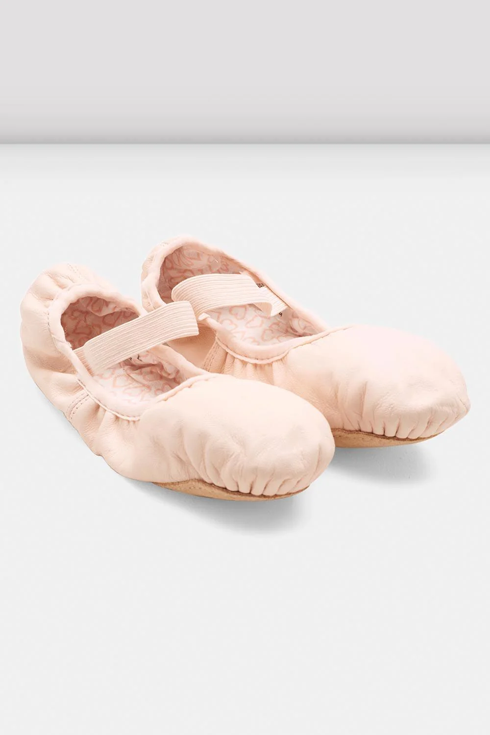 Childrens Belle Leather Ballet Shoes - Image 6