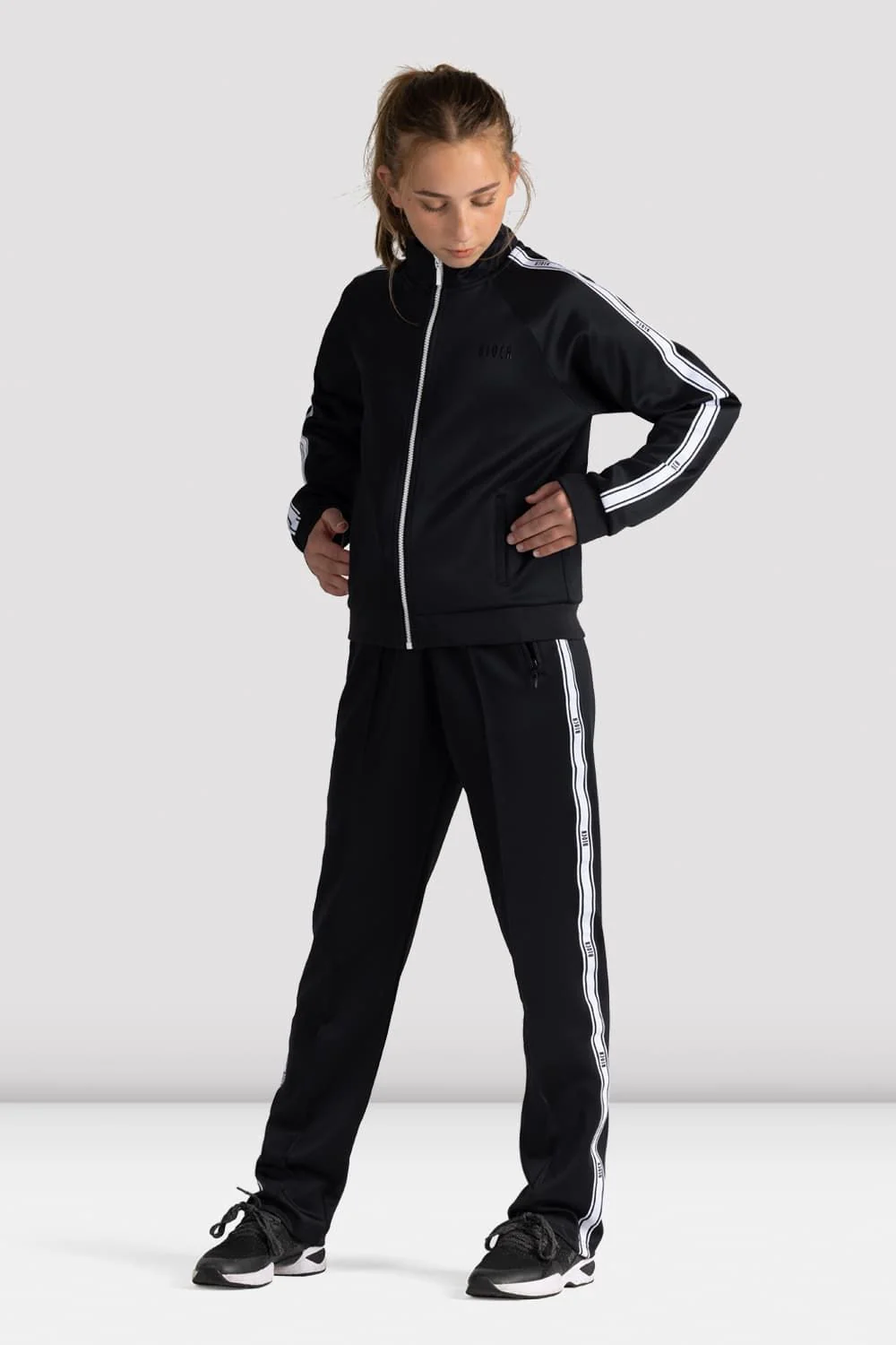 Childrens Bloch Logo Track Jacket - Image 5