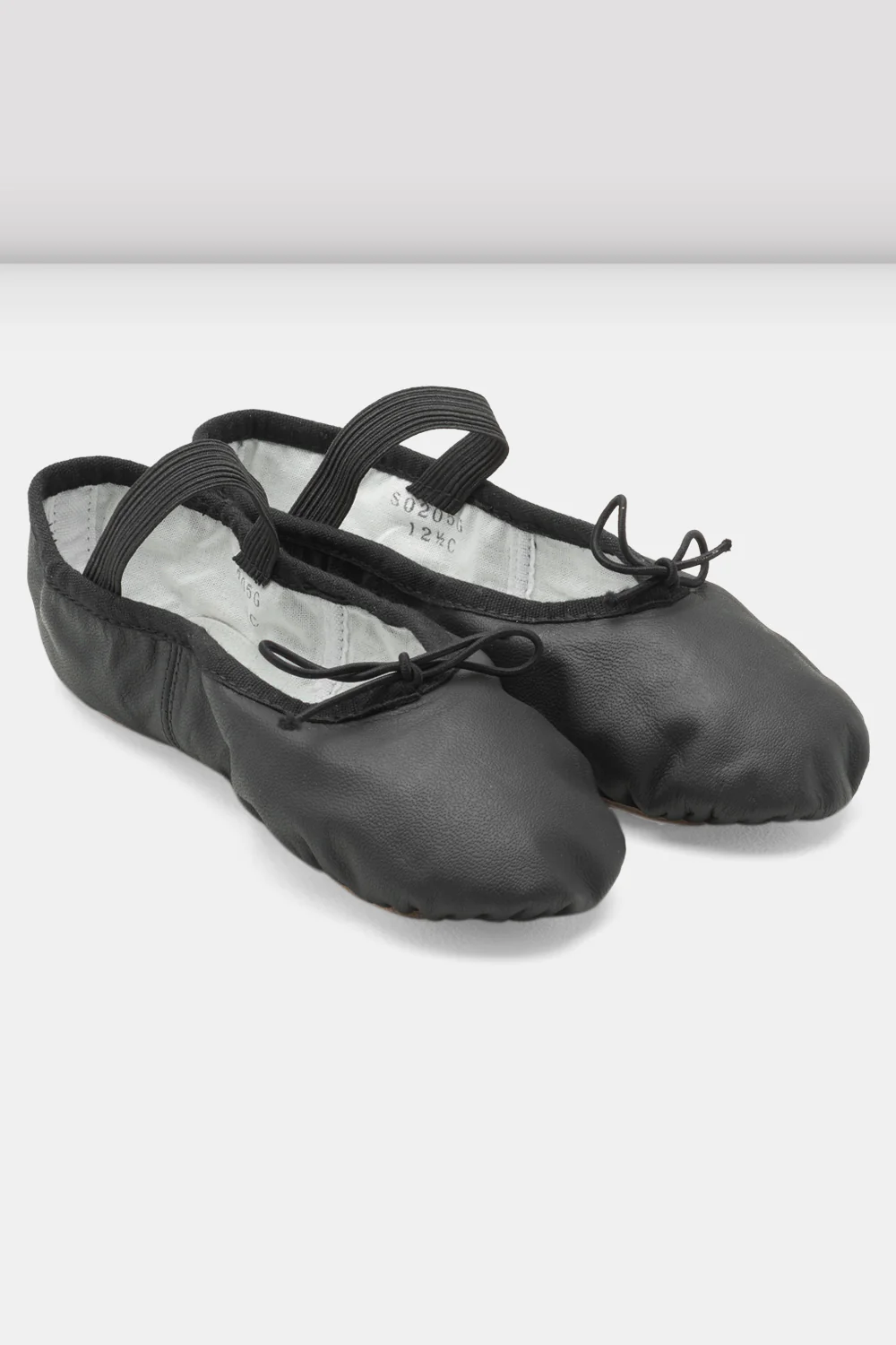 Childrens Dansoft Leather Ballet Shoes - Image 10