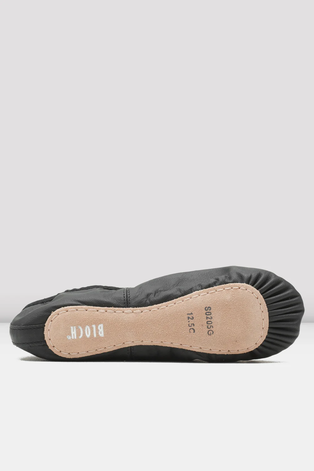 Childrens Dansoft Leather Ballet Shoes - Image 9
