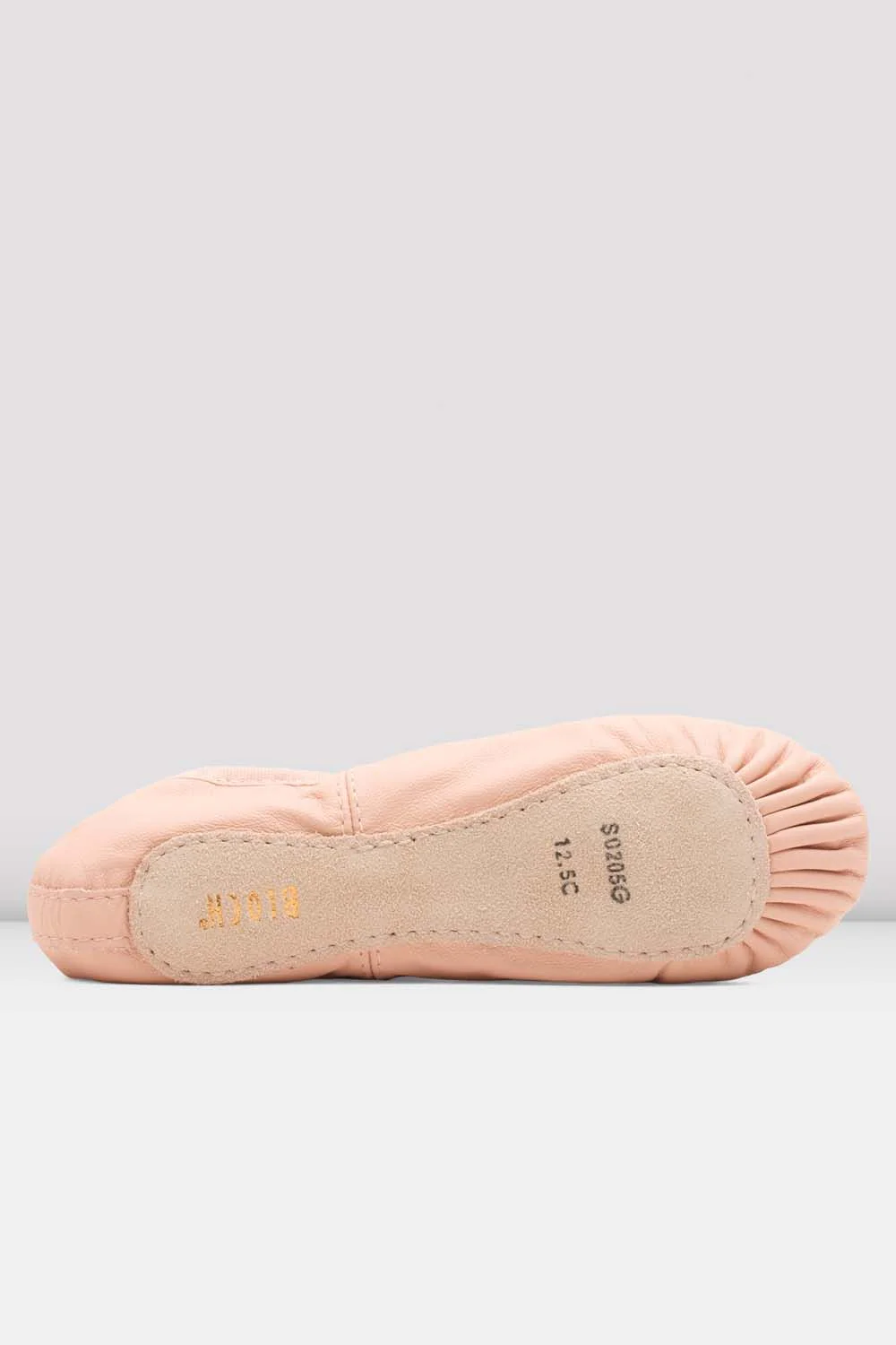 Childrens Dansoft Leather Ballet Shoes - Image 8