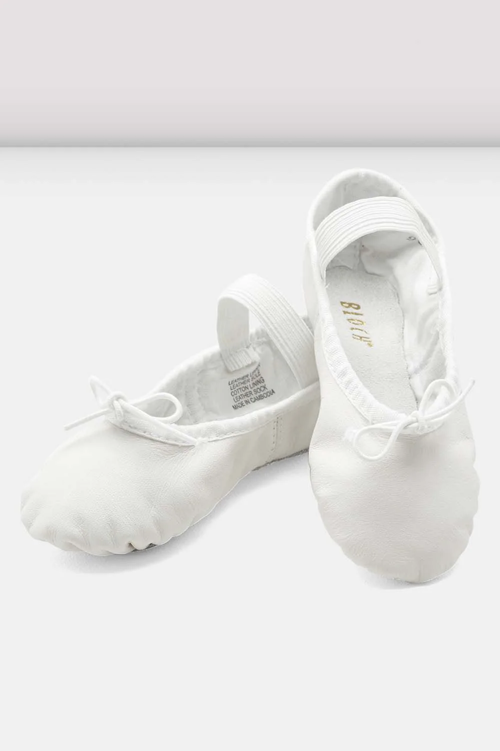 Childrens Dansoft Leather Ballet Shoes - Image 10