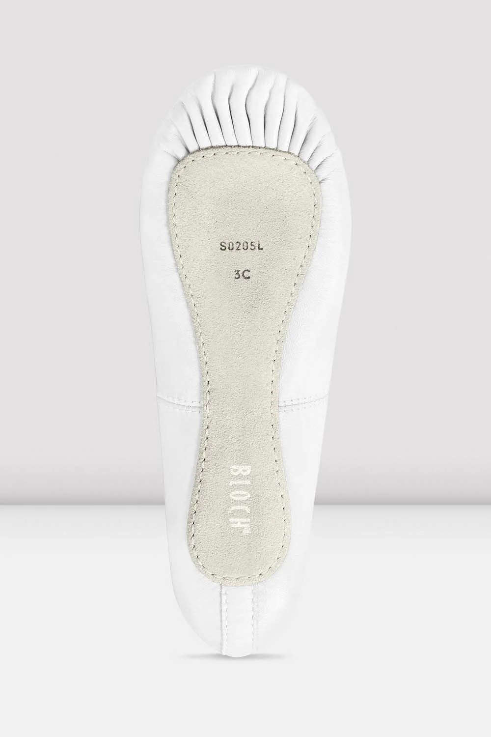 Childrens Dansoft Leather Ballet Shoes - Image 4