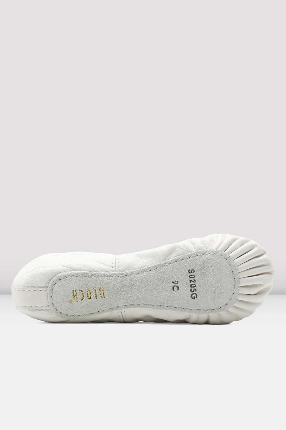 Childrens Dansoft Leather Ballet Shoes - Image 8