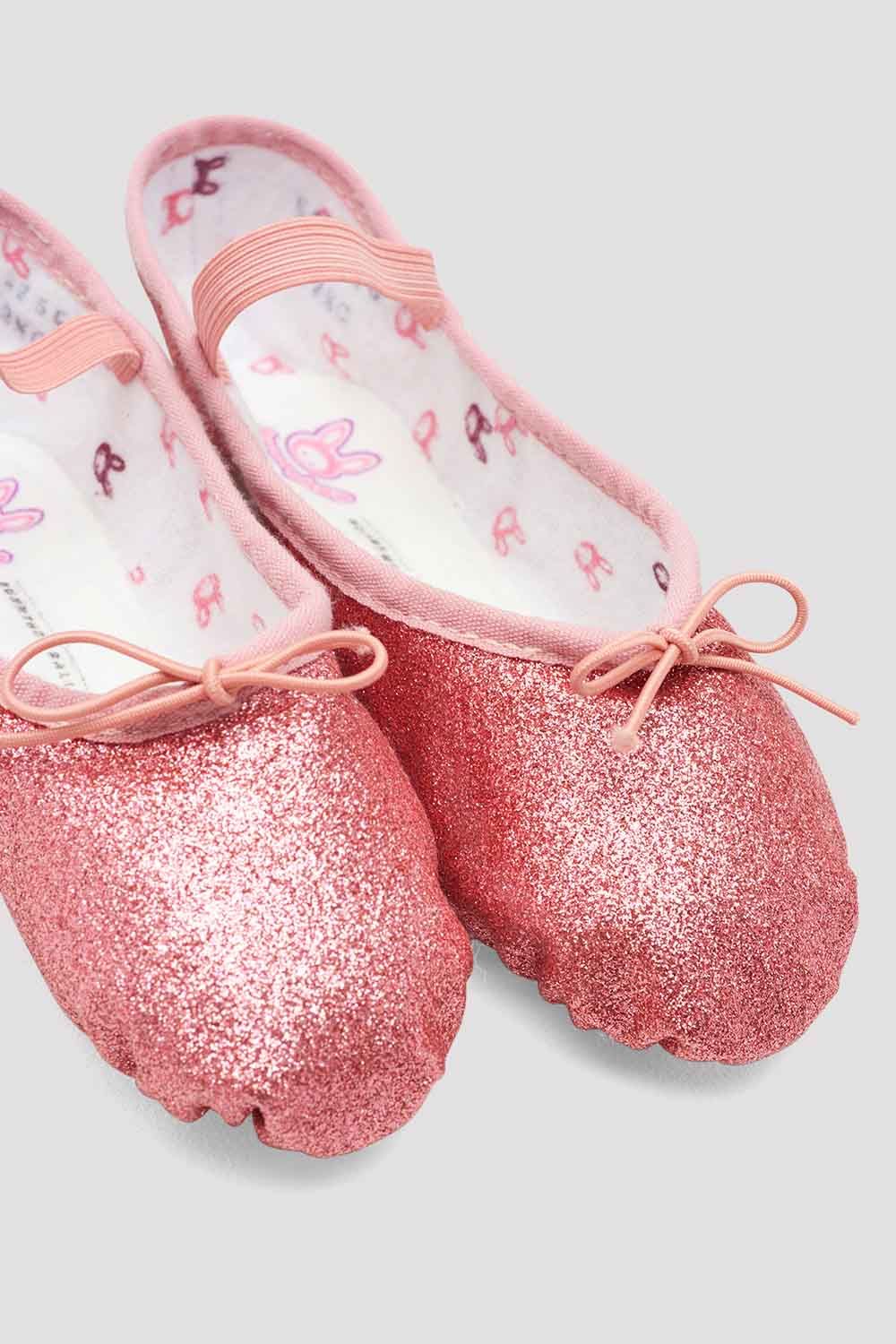 Childrens Glitterdust Ballet Shoes - Image 7
