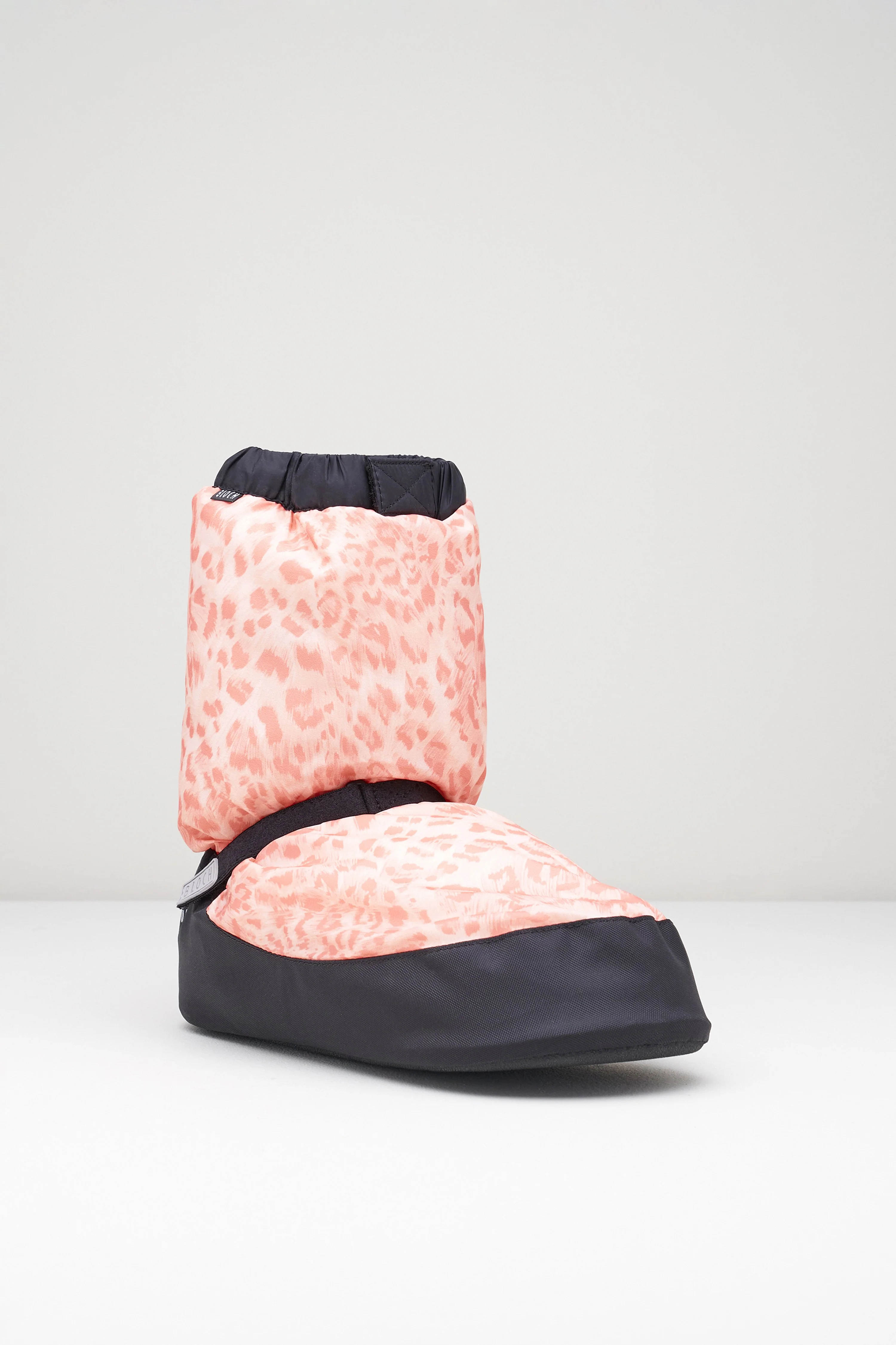 Childrens Leopard Print Warm Up Booties - Image 3