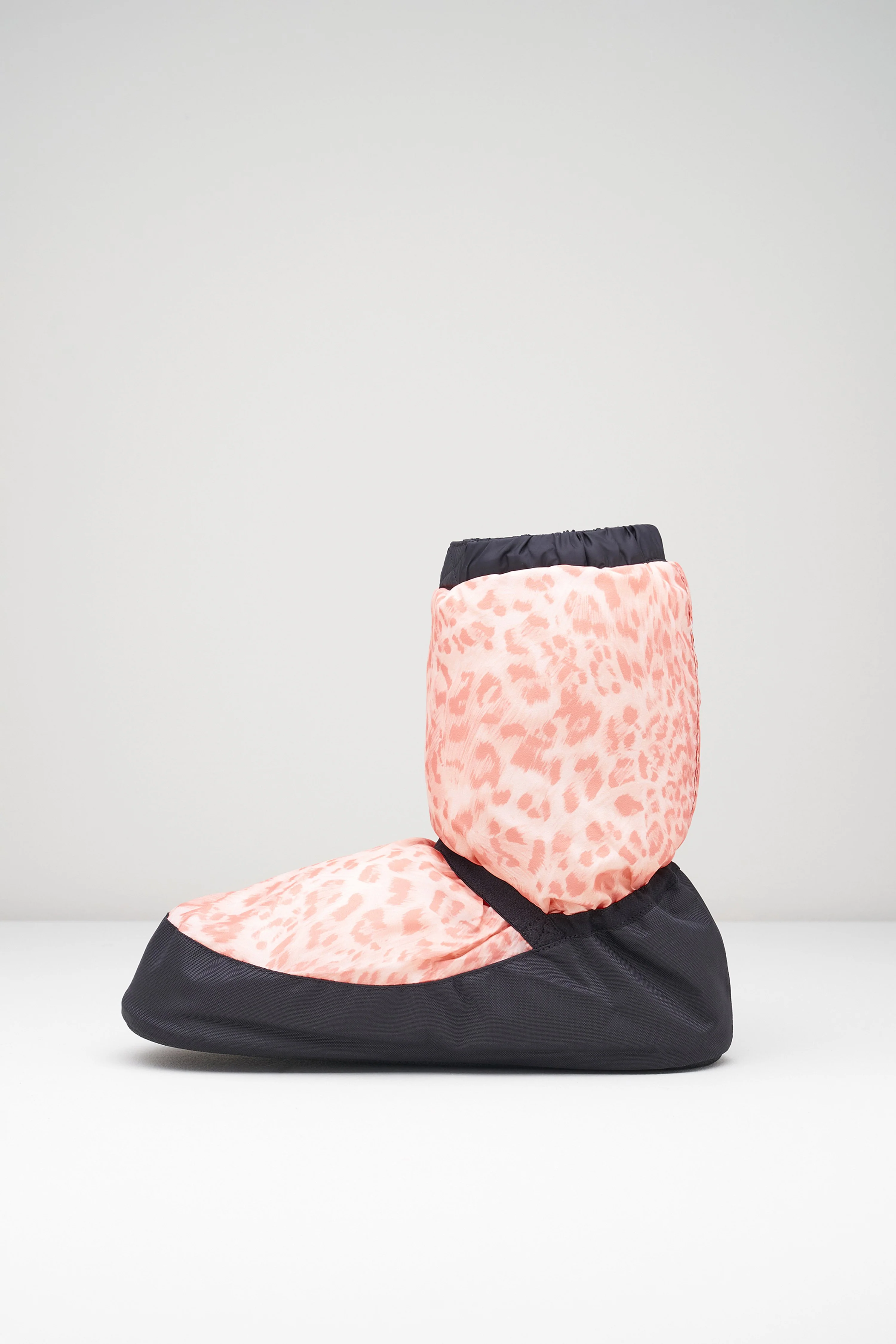Childrens Leopard Print Warm Up Booties - Image 4