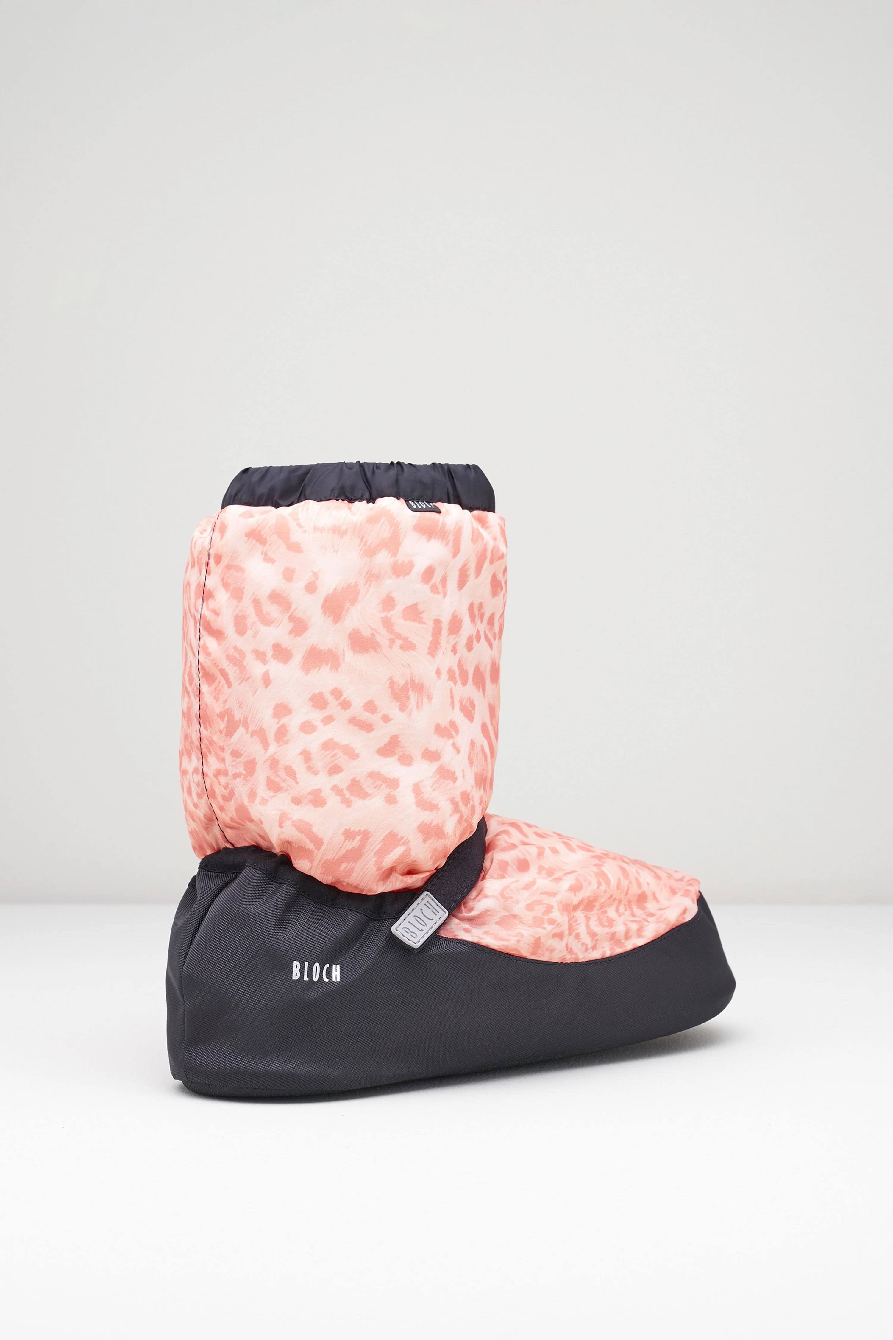 Childrens Leopard Print Warm Up Booties - Image 5