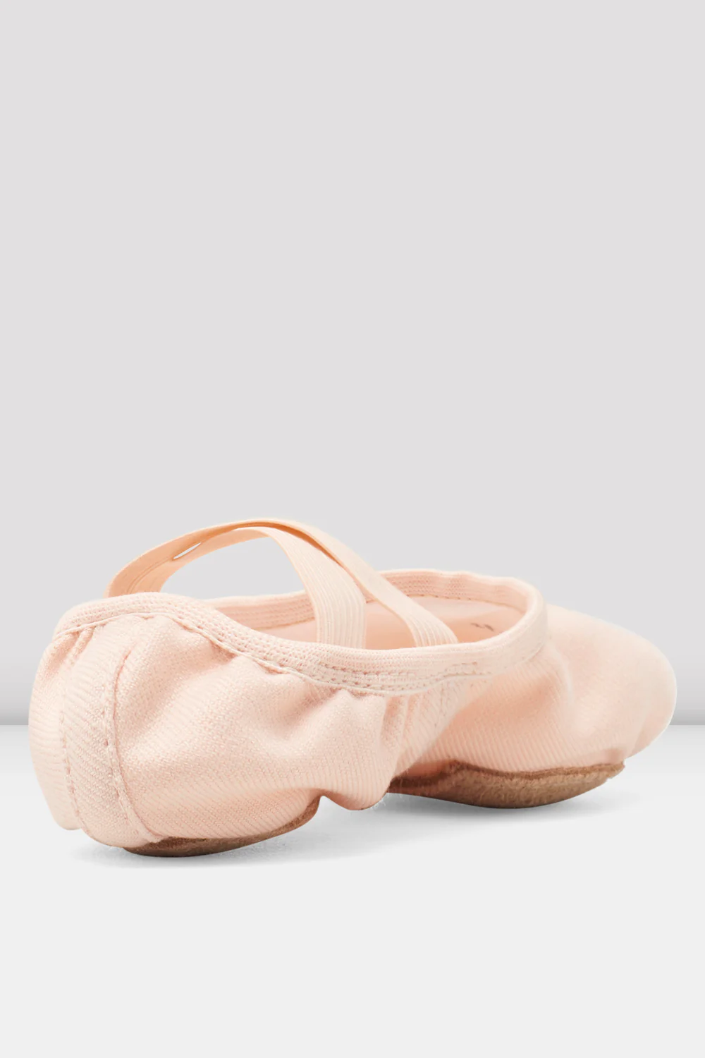 Childrens Performa Stretch Canvas Ballet Shoes - Image 4