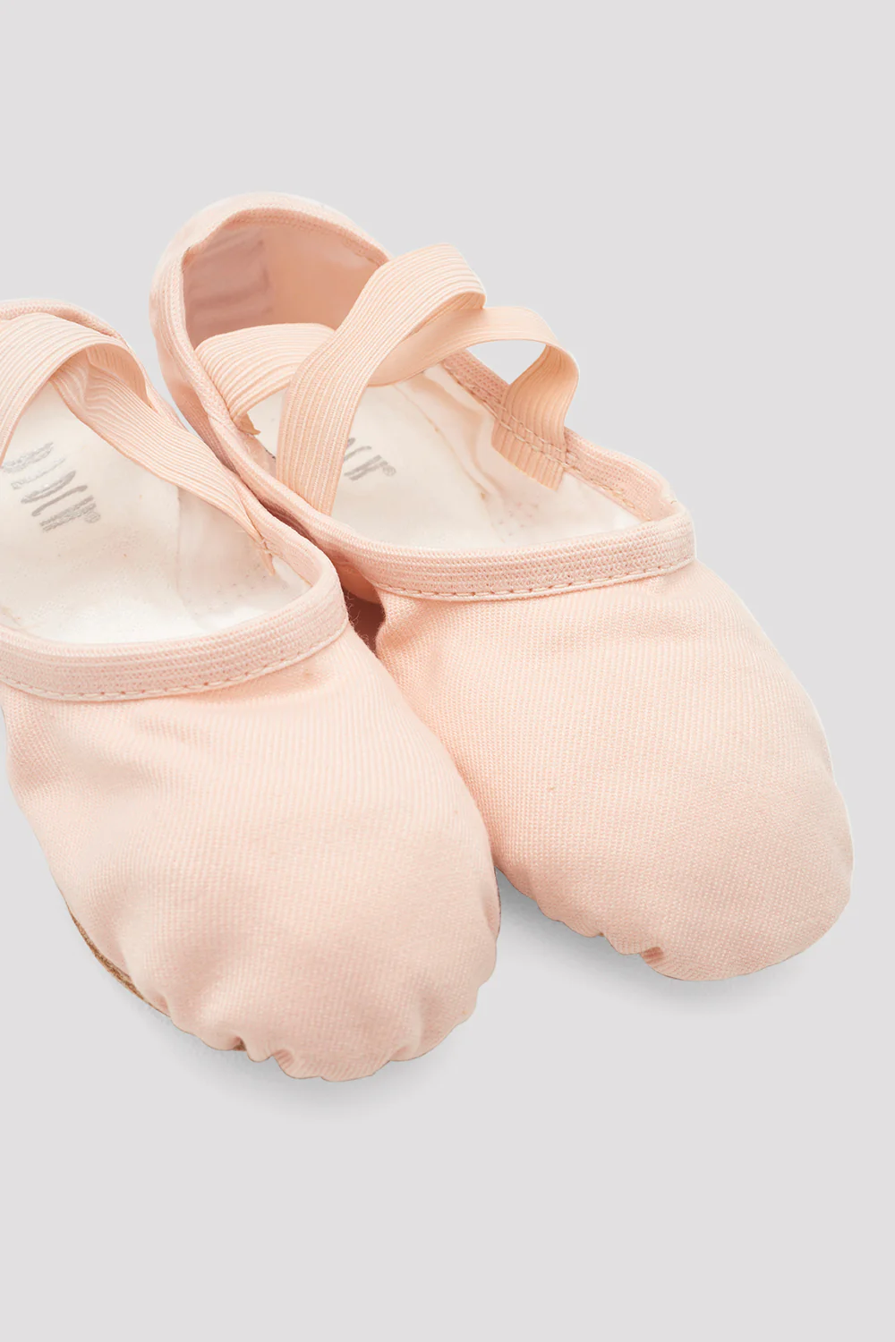 Childrens Performa Stretch Canvas Ballet Shoes - Image 6