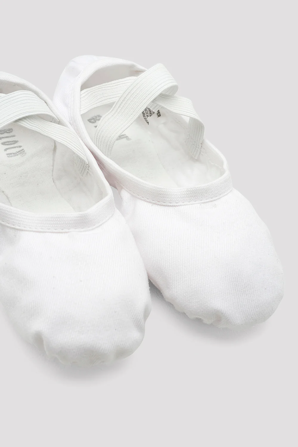 Childrens Performa Stretch Canvas Ballet Shoes - Image 6