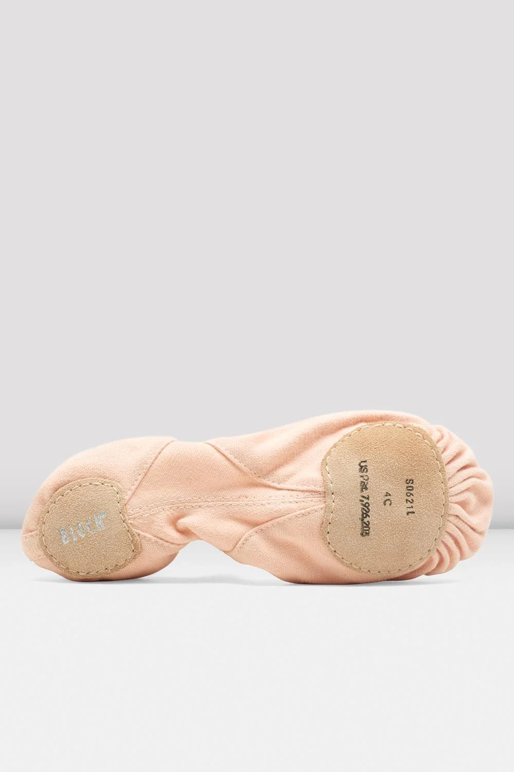 Childrens Pro-Elastic Canvas Ballet Shoes - Image 5