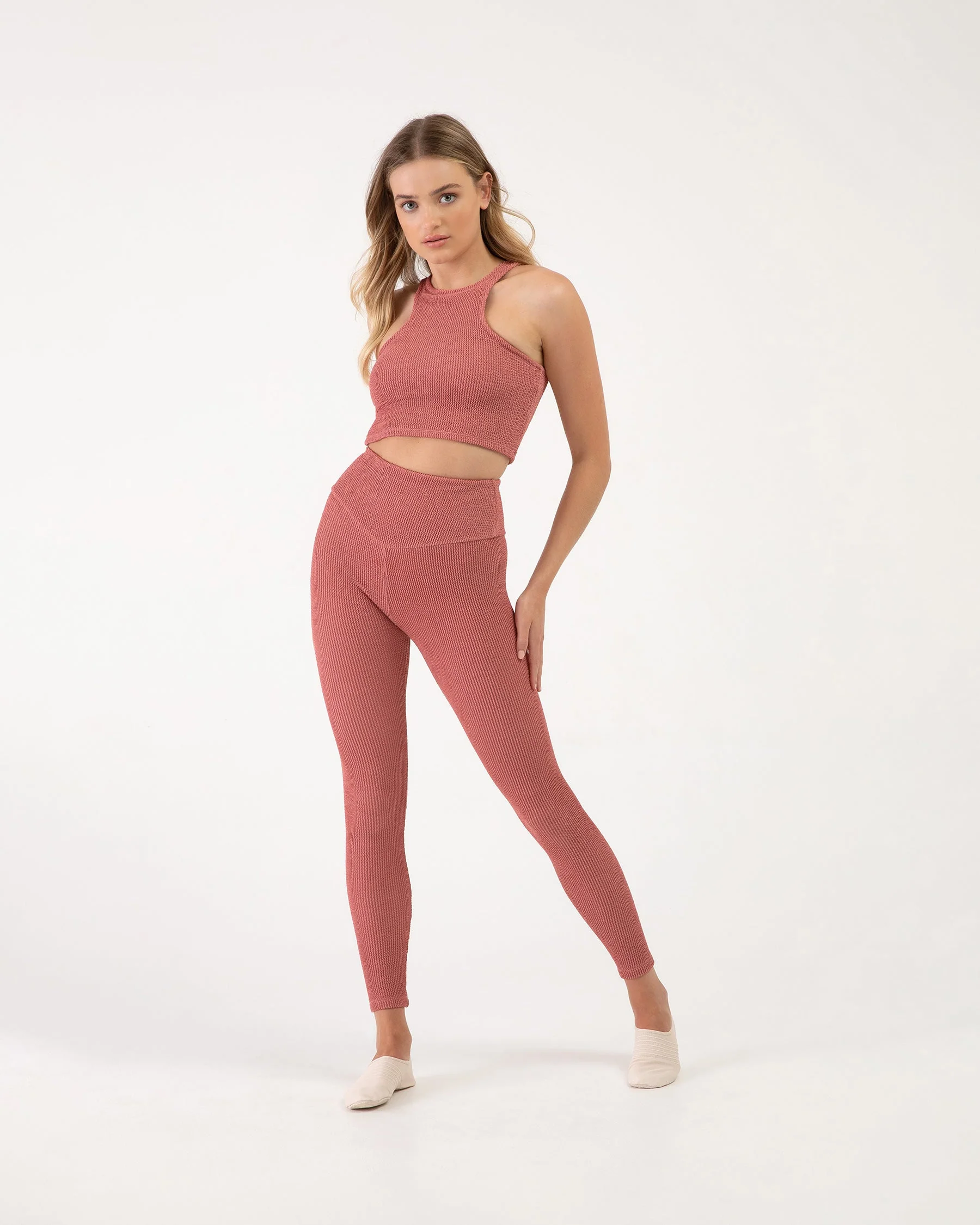 Crinkle Full Length Legging - Image 5