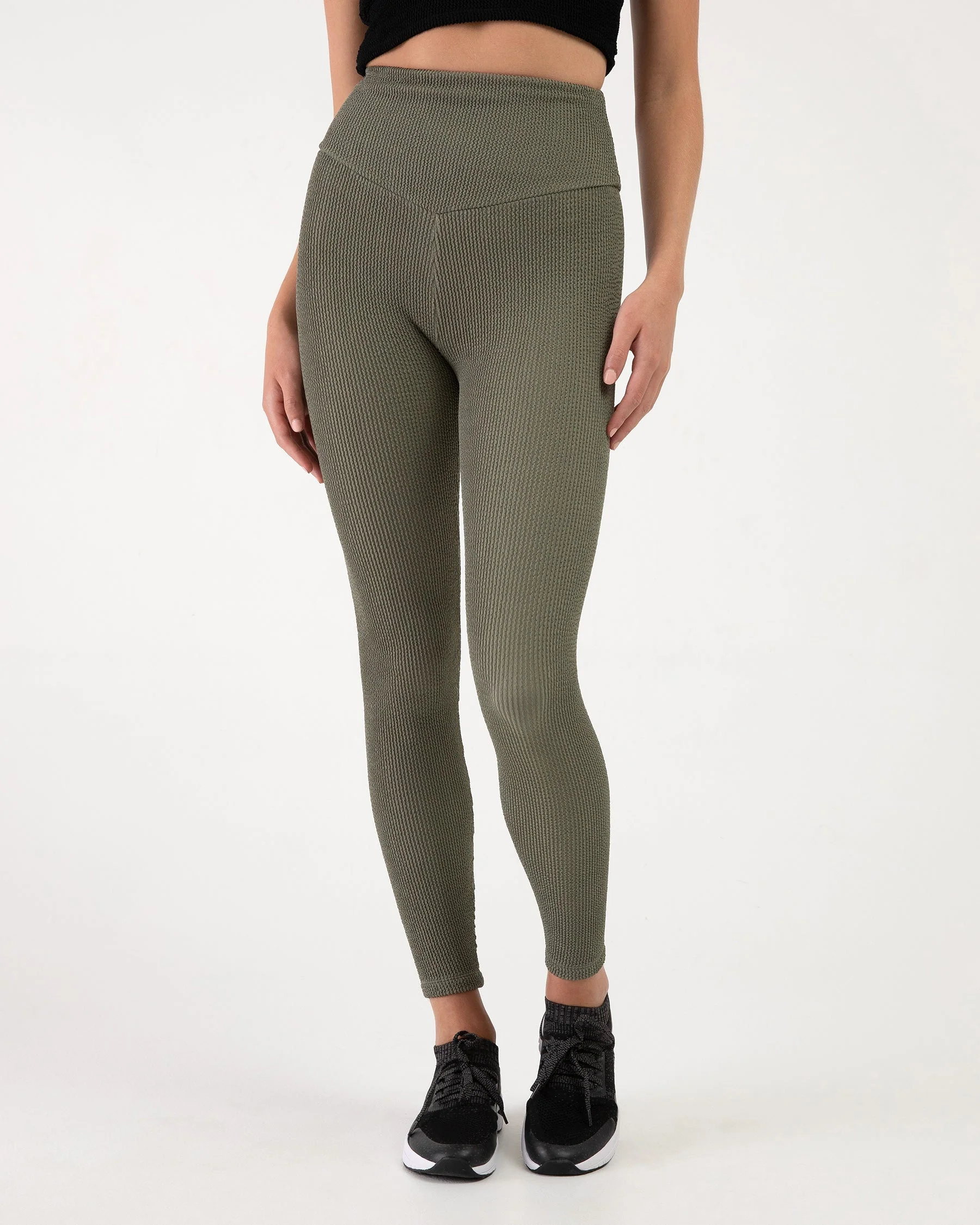 Crinkle Full Length Legging - Image 2