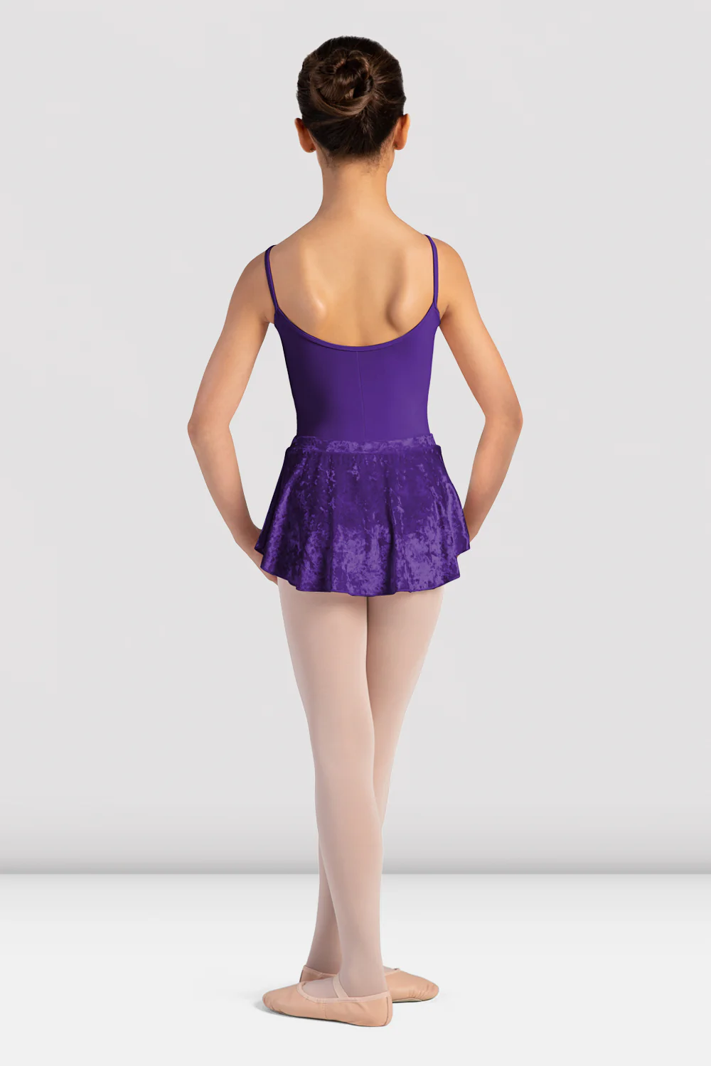 Girls Angel Velvet Pull On Skirt - Image 2