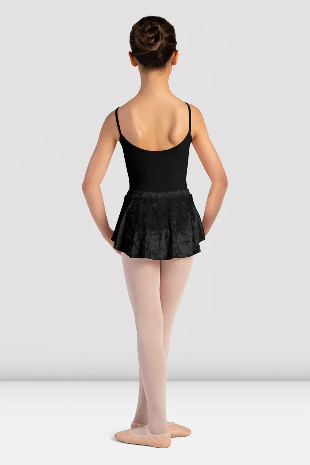 Girls Angel Velvet Pull On Skirt - Image 2