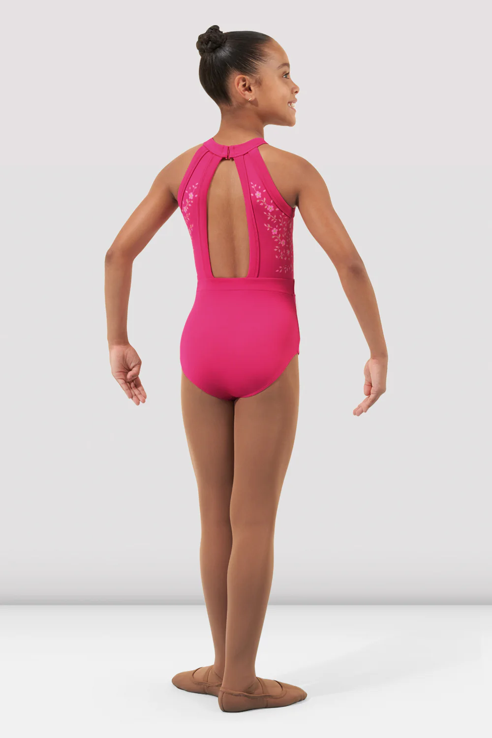 Girls Arianna Halter Leotard - Image 2