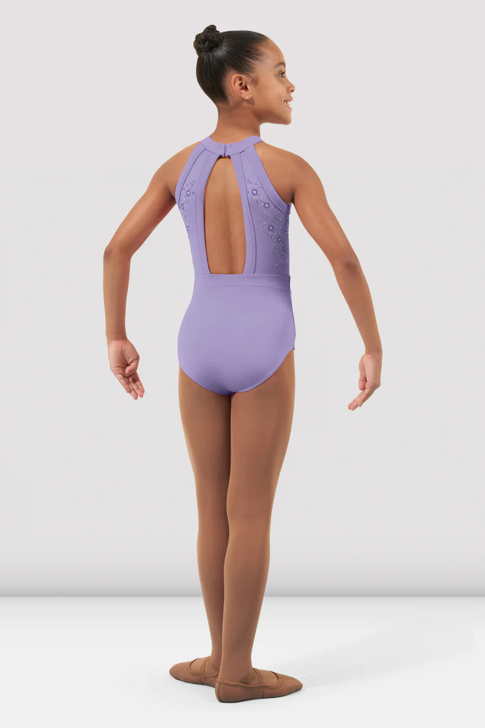 Girls Arianna Halter Leotard - Image 2