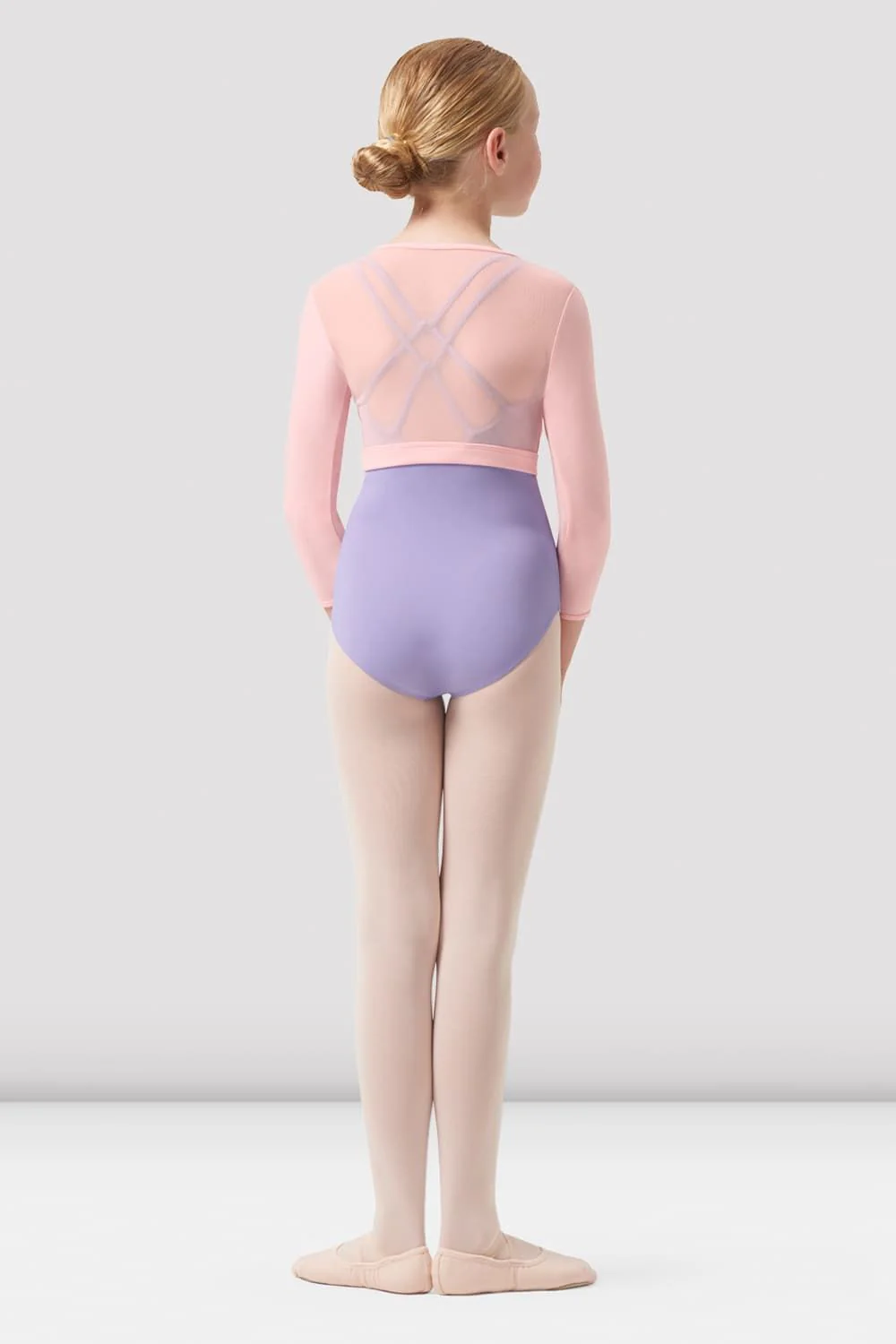 Girls Bea Mesh Back Wrap Top - Image 2