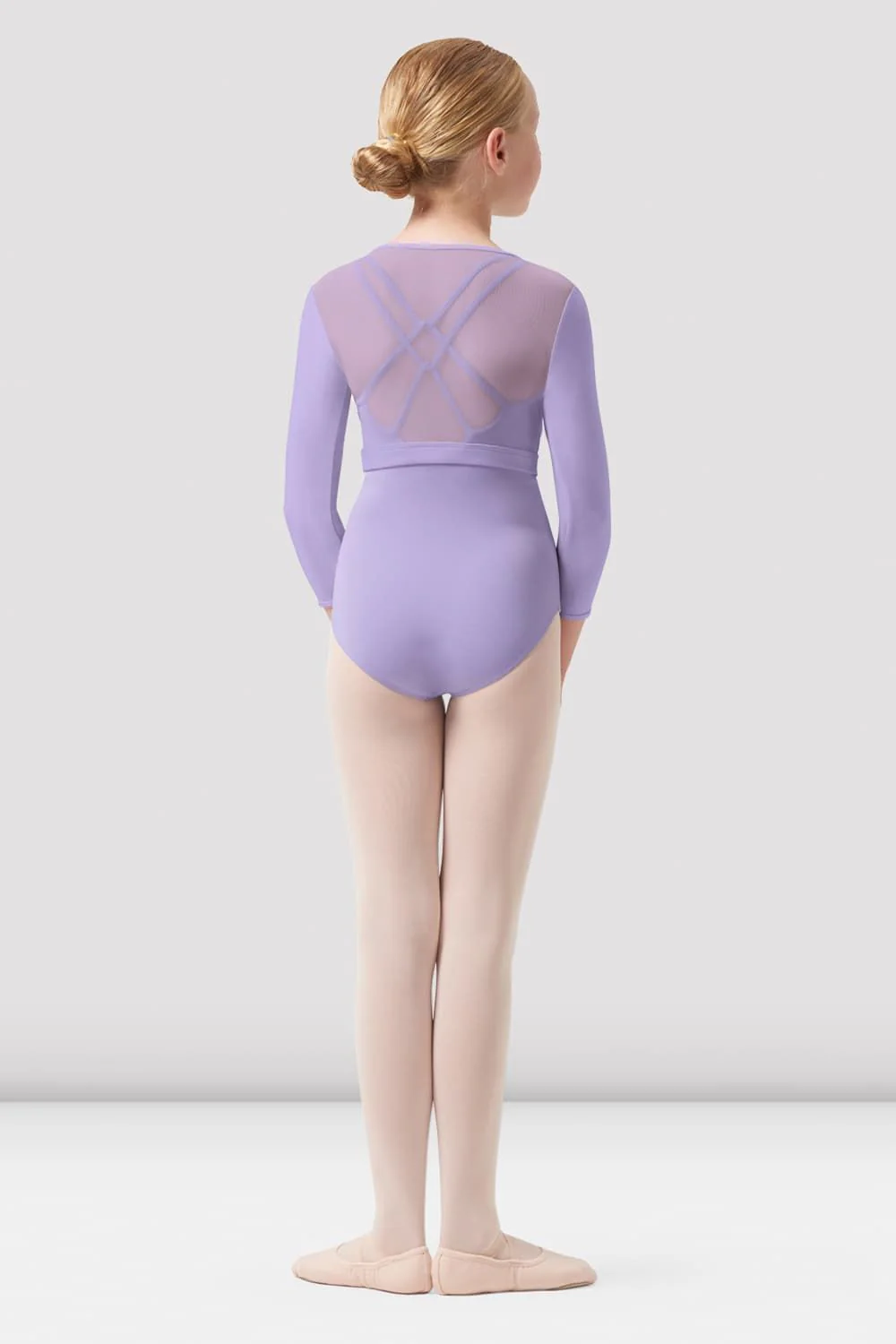 Girls Bea Mesh Back Wrap Top - Image 2