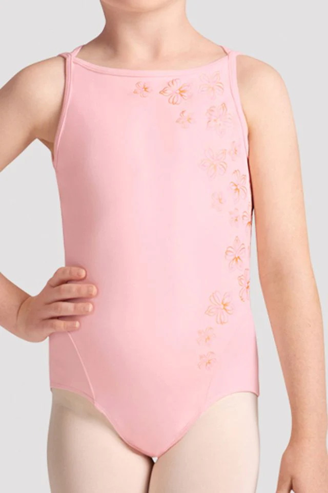 Girls Cara Boat Neck Leotard - Image 3