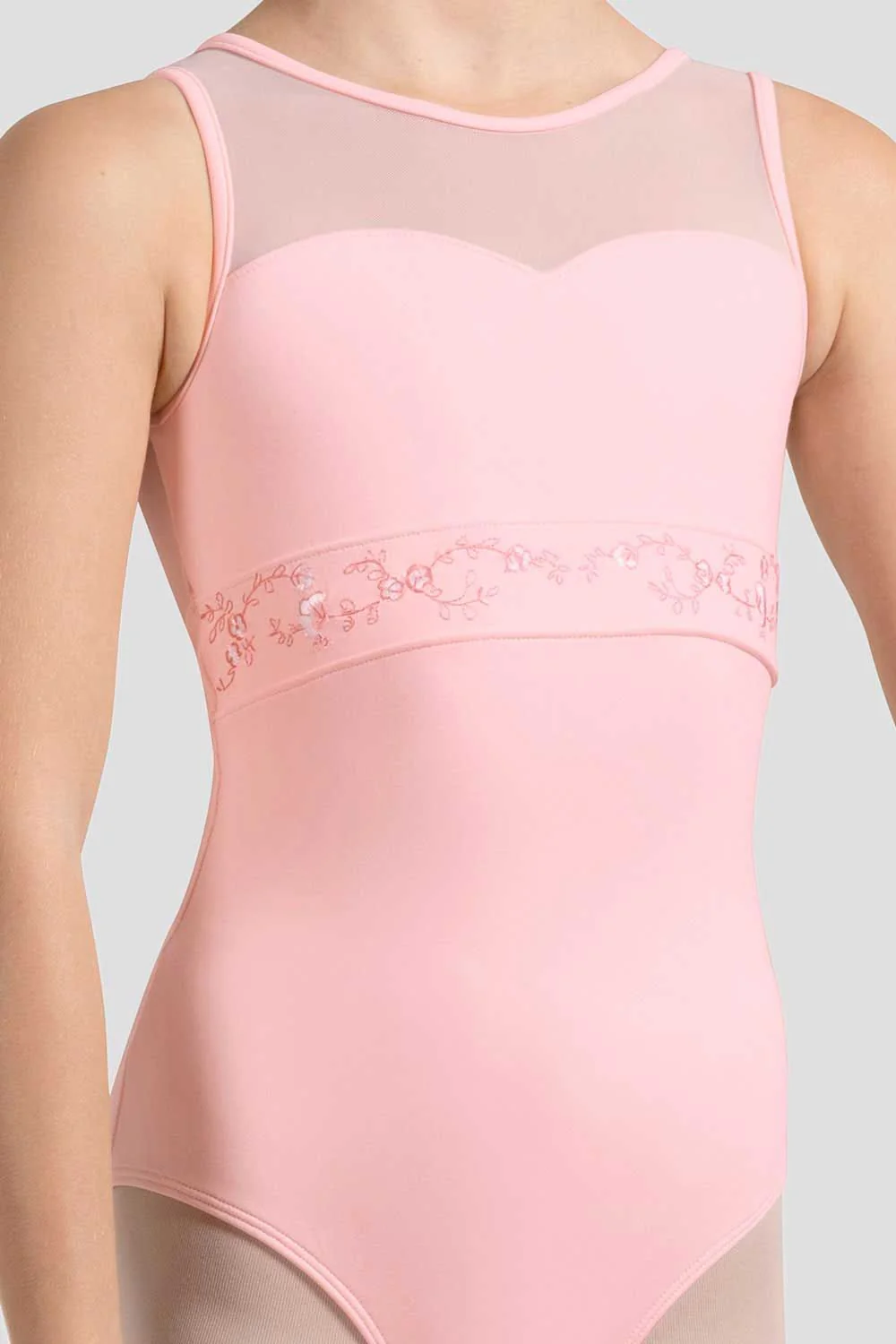 Girls Daisy Tank Leotard - Image 3