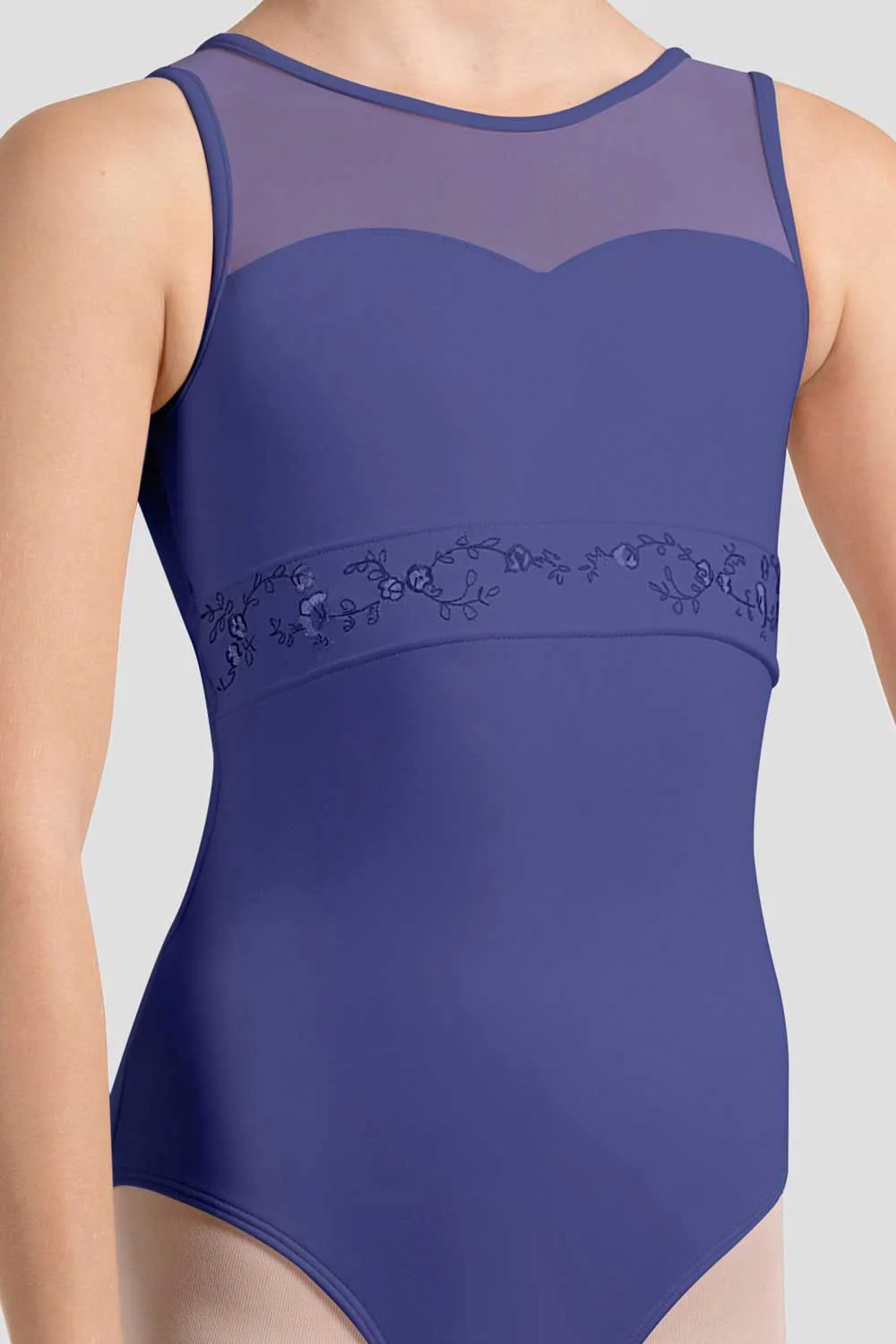 Girls Daisy Tank Leotard - Image 3