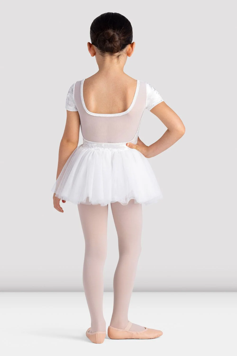 Girls Delilah Cap Sleeve Tutu Dress - Image 2