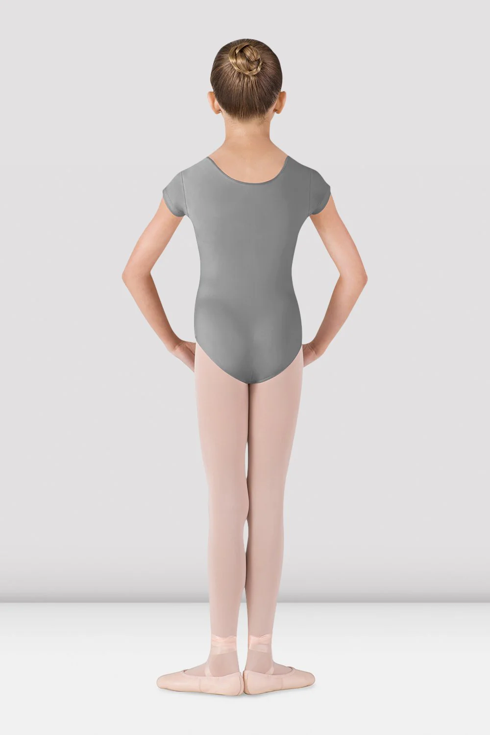 Girls Dujour Cap Sleeve Leotard - Image 2