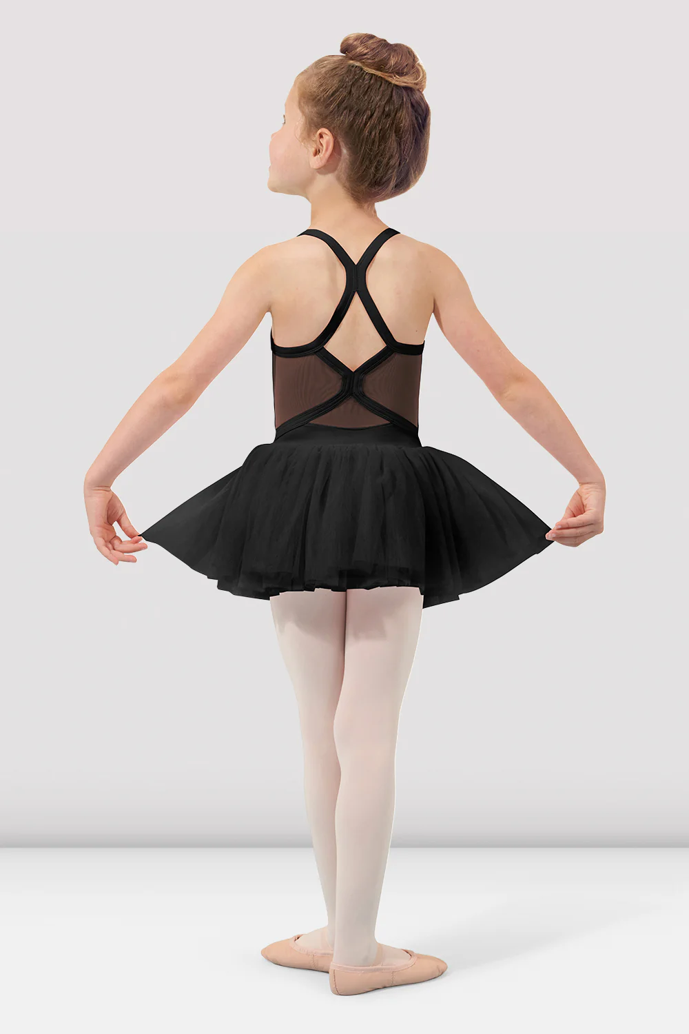 Girls Elara Mesh Back Tutu Dress - Image 2