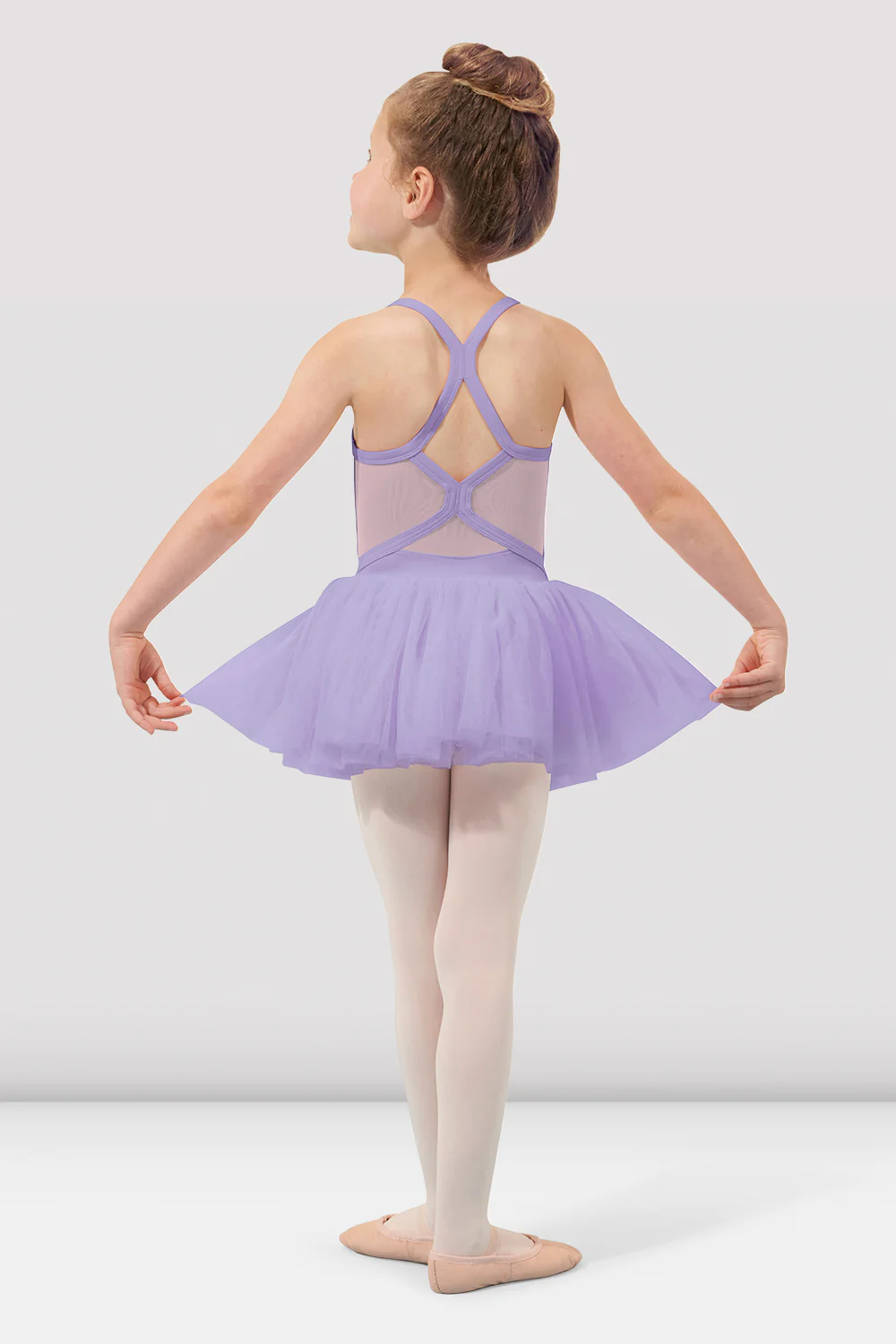 Girls Elara Mesh Back Tutu Dress - Image 2