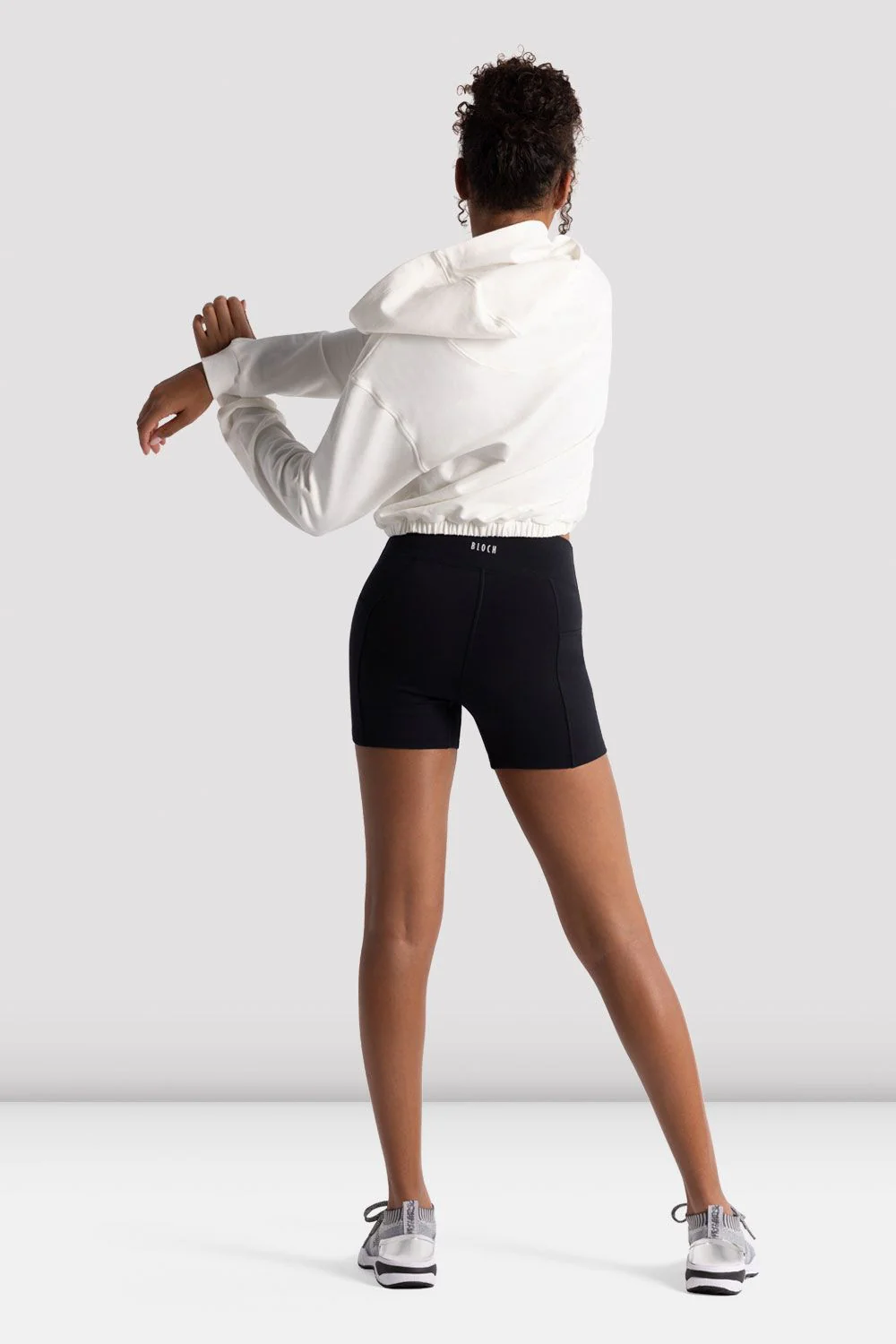 Girls Freestyle Rhythm Cropped Hoodie - Image 5