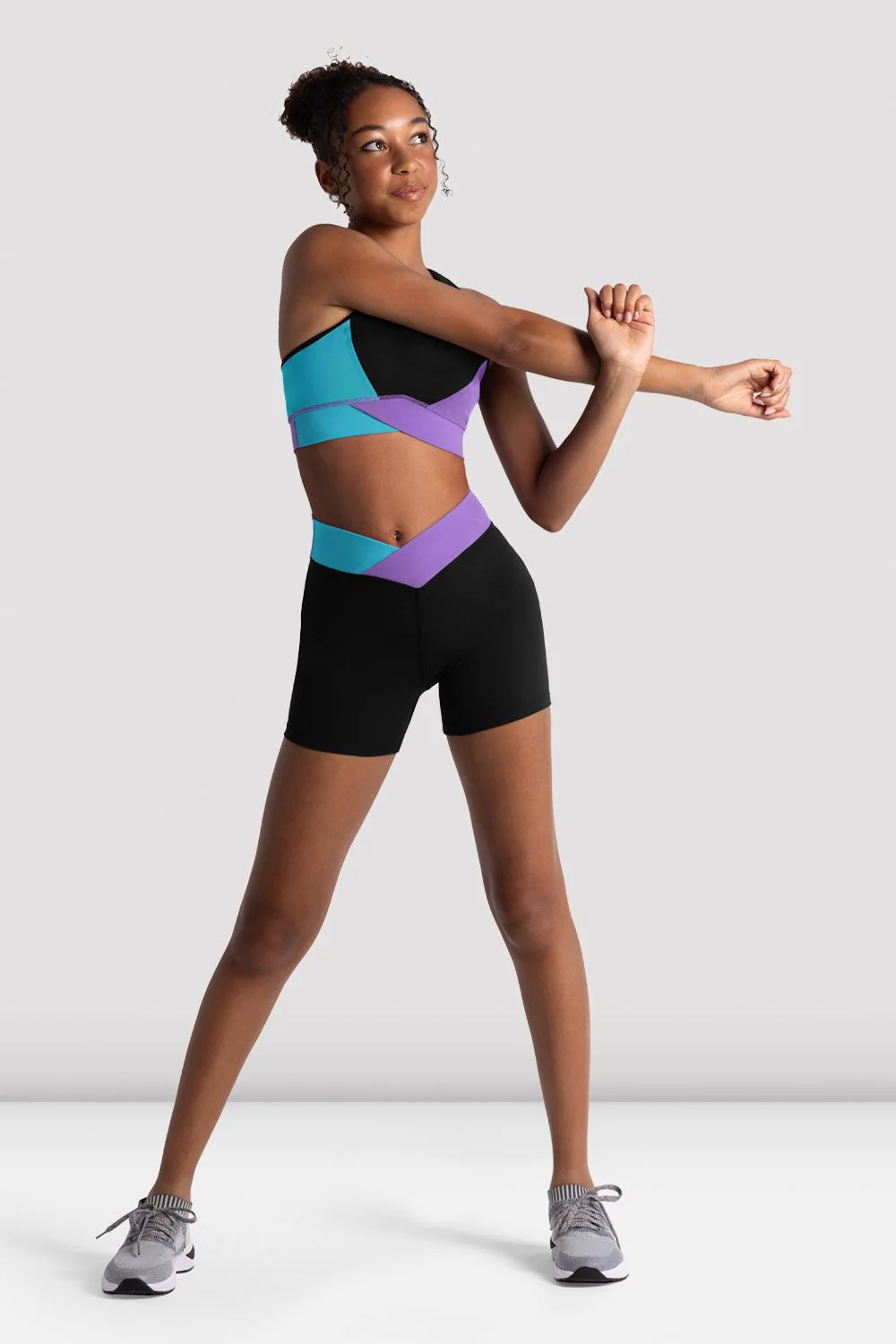 Girls Freestyle Wrap Short - Image 2