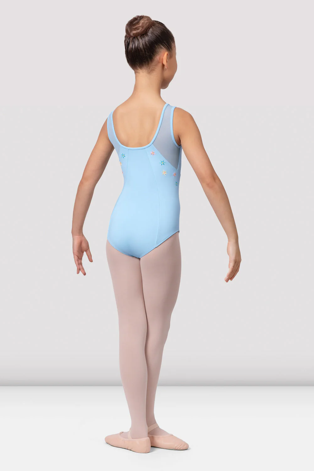 Girls Garcia Mesh Bodice Leotard - Image 2