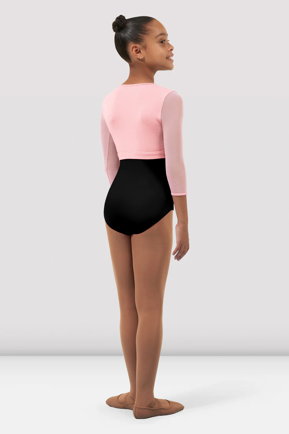 Girls Hayley 3/4 Sleeve Wrap Top - Image 2
