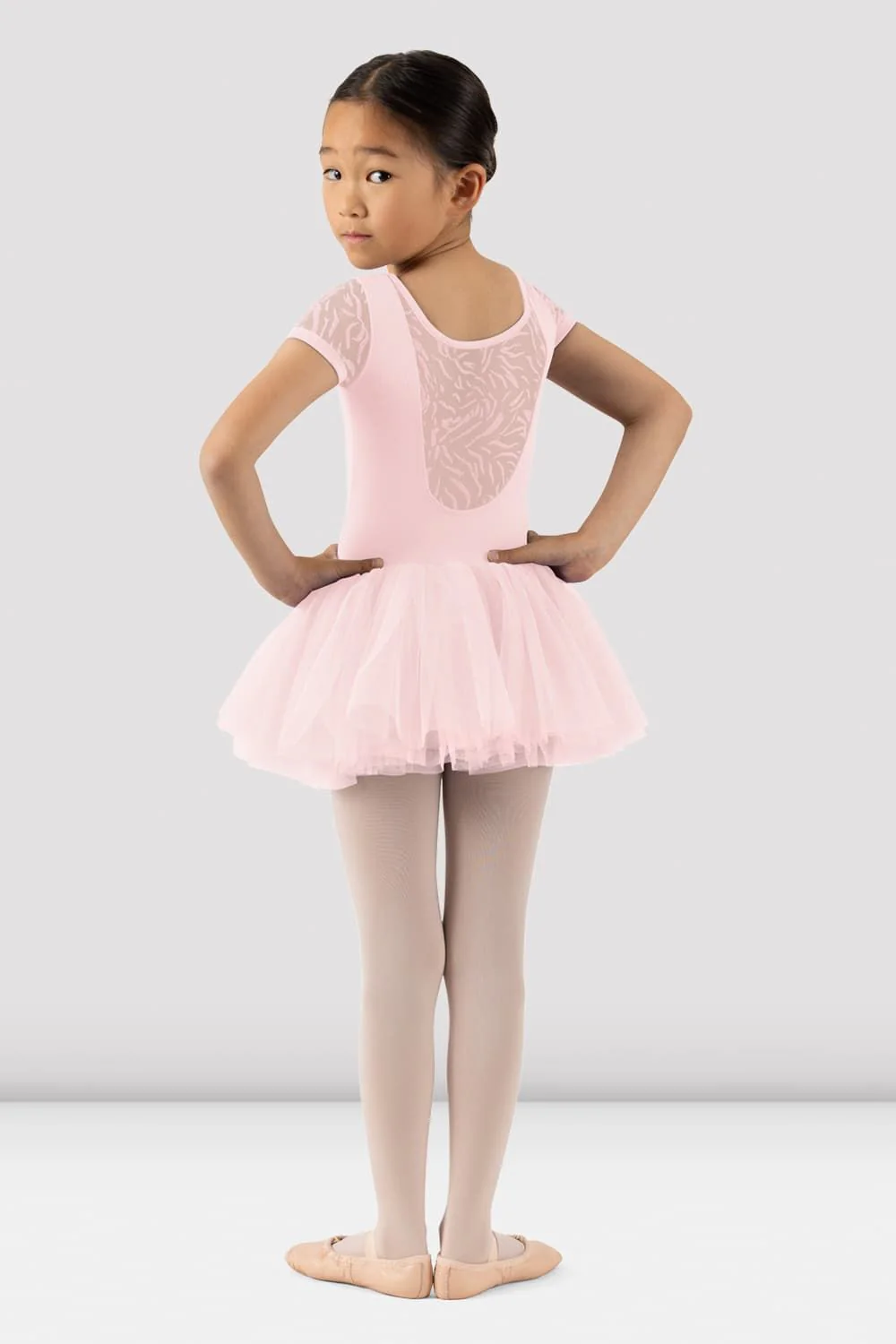 Girls Holly Short Sleeve Tutu Dress - Image 2
