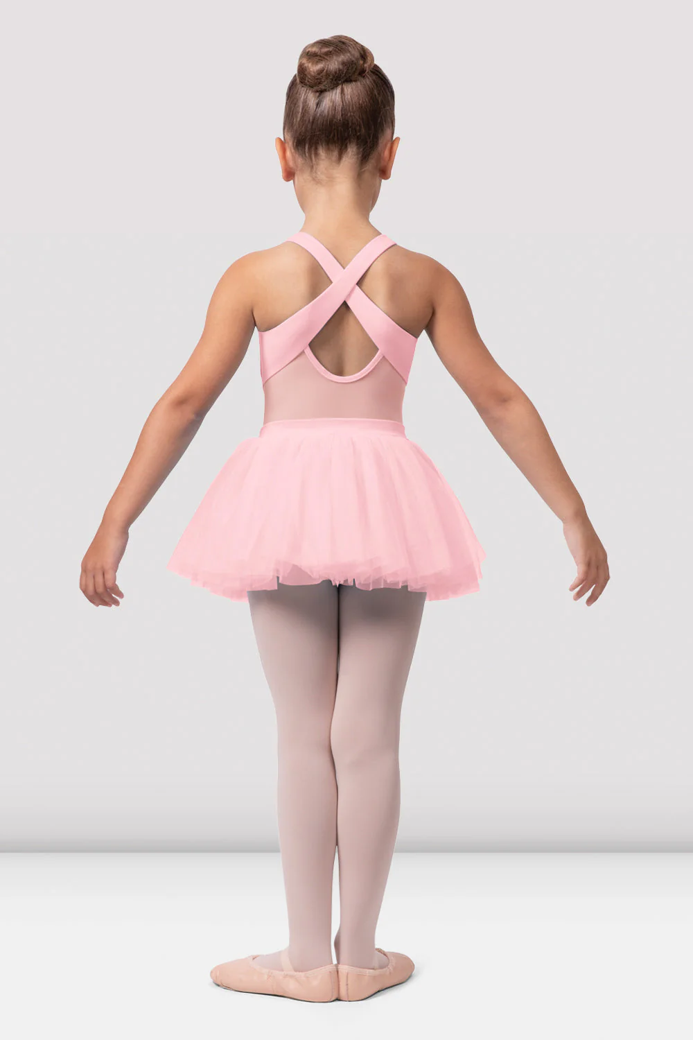 Girls Isabeau Cross Back Tutu Dress - Image 2