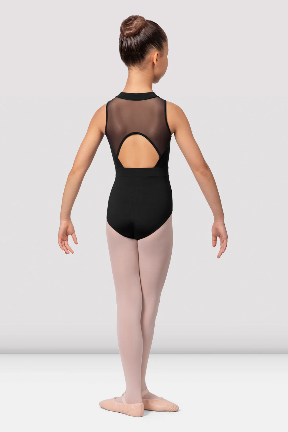 Girls Keiko Zipper Leotard - Image 2