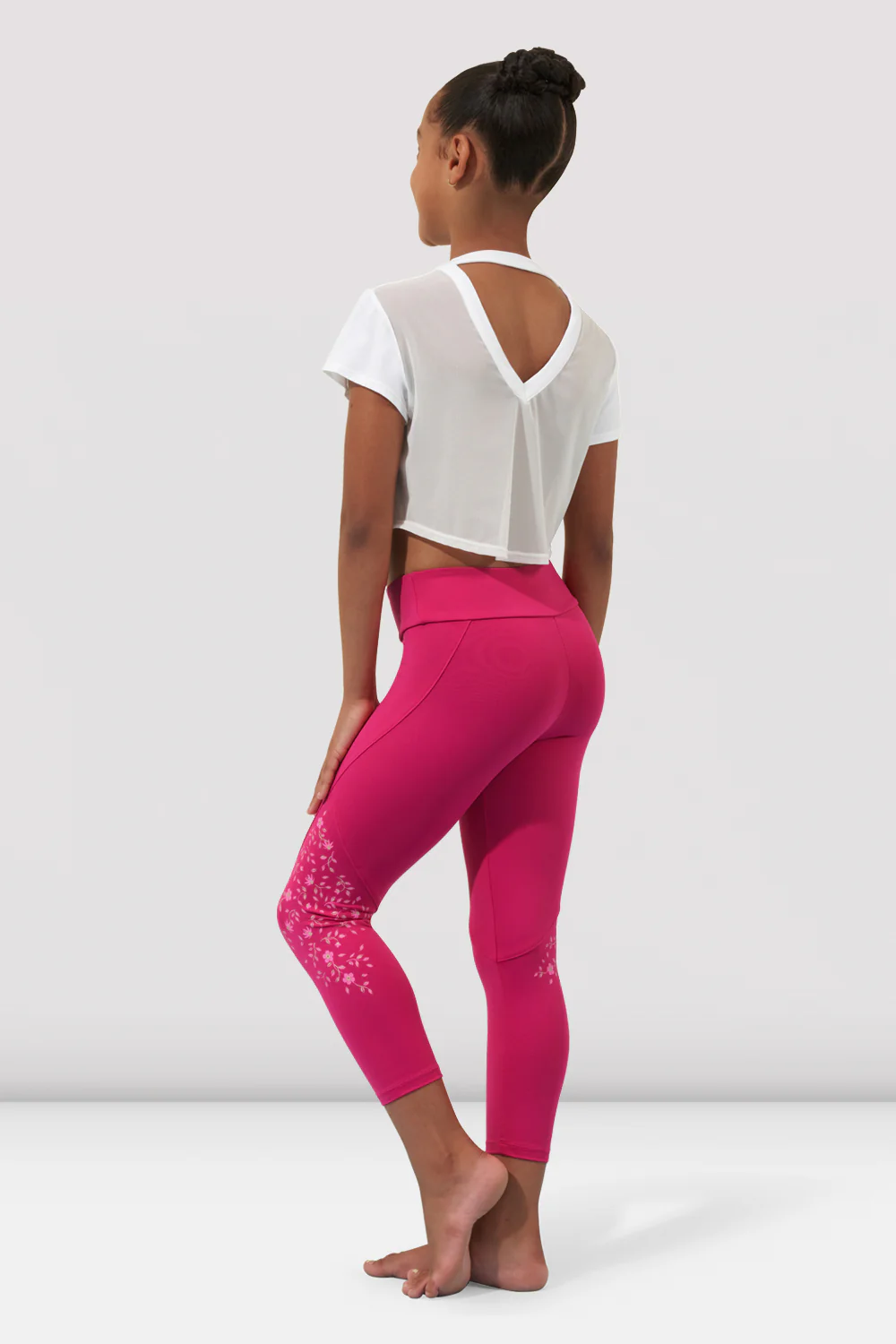Girls Kyla Relaxed Fit Cropped T-Shirt - Image 2