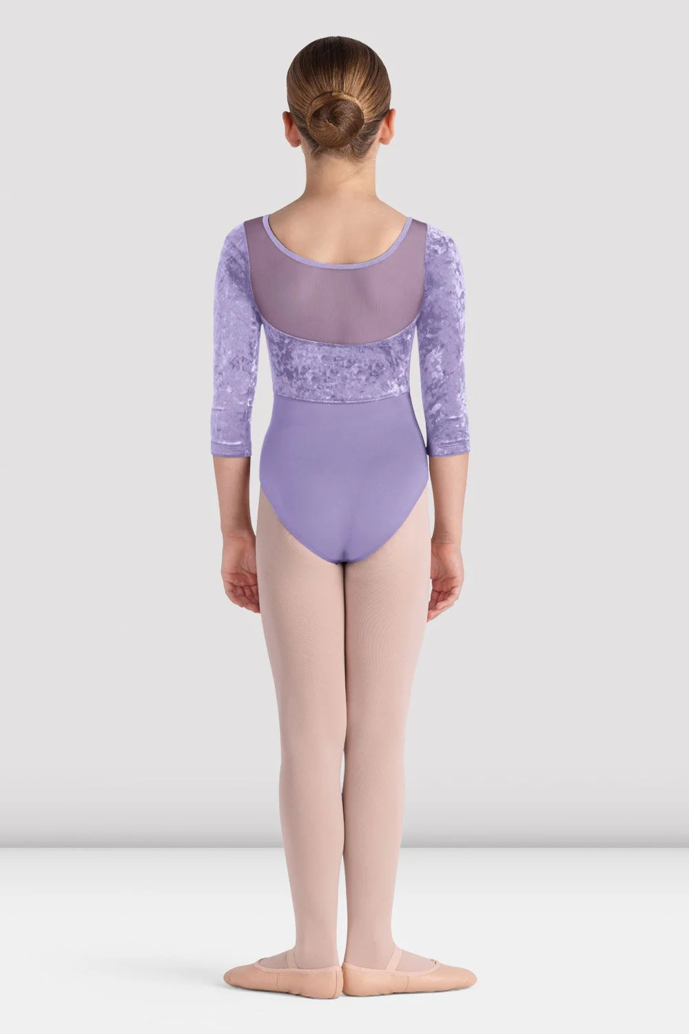 Girls Layla 3/4 Sleeve Leotard - Image 2