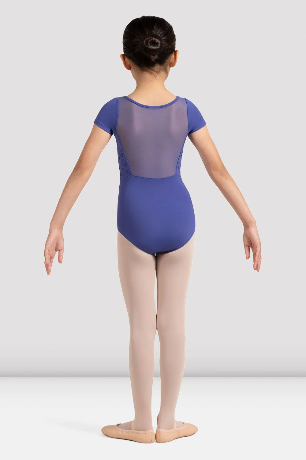 Girls Leilani Cap Sleeve Leotard - Image 2