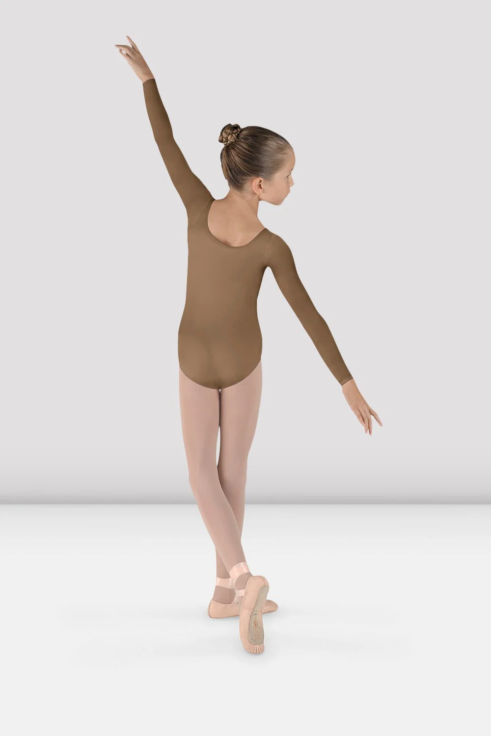 Girls Meglio Long Sleeve Leotard - Image 2