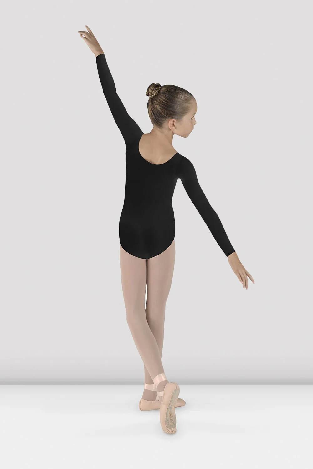 Girls Meglio Long Sleeve Leotard - Image 2